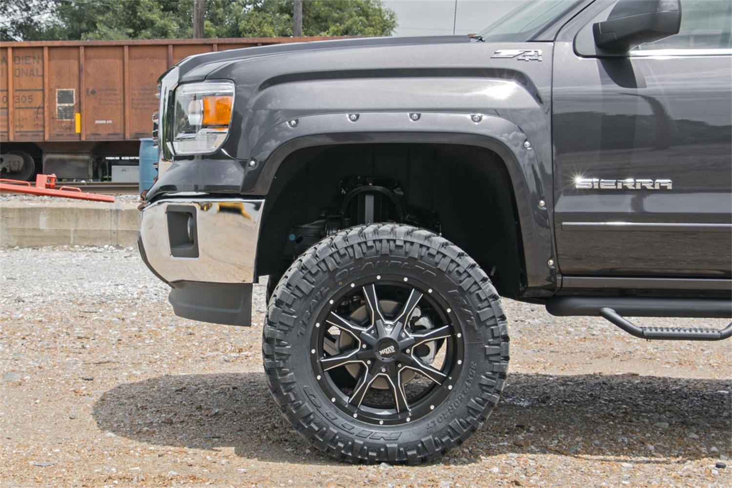 Pocket Fender Flares w/ Rivets F-G11412