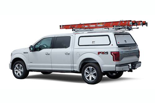 LEER 100RCC Commercial Truck Cap with Fiberglass Structural Reinforcement 2022 + Ford Trucks