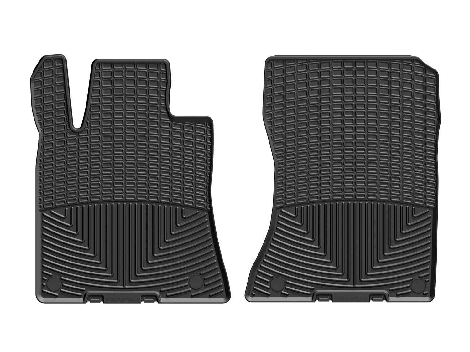 Black Front Rubber Mats W536