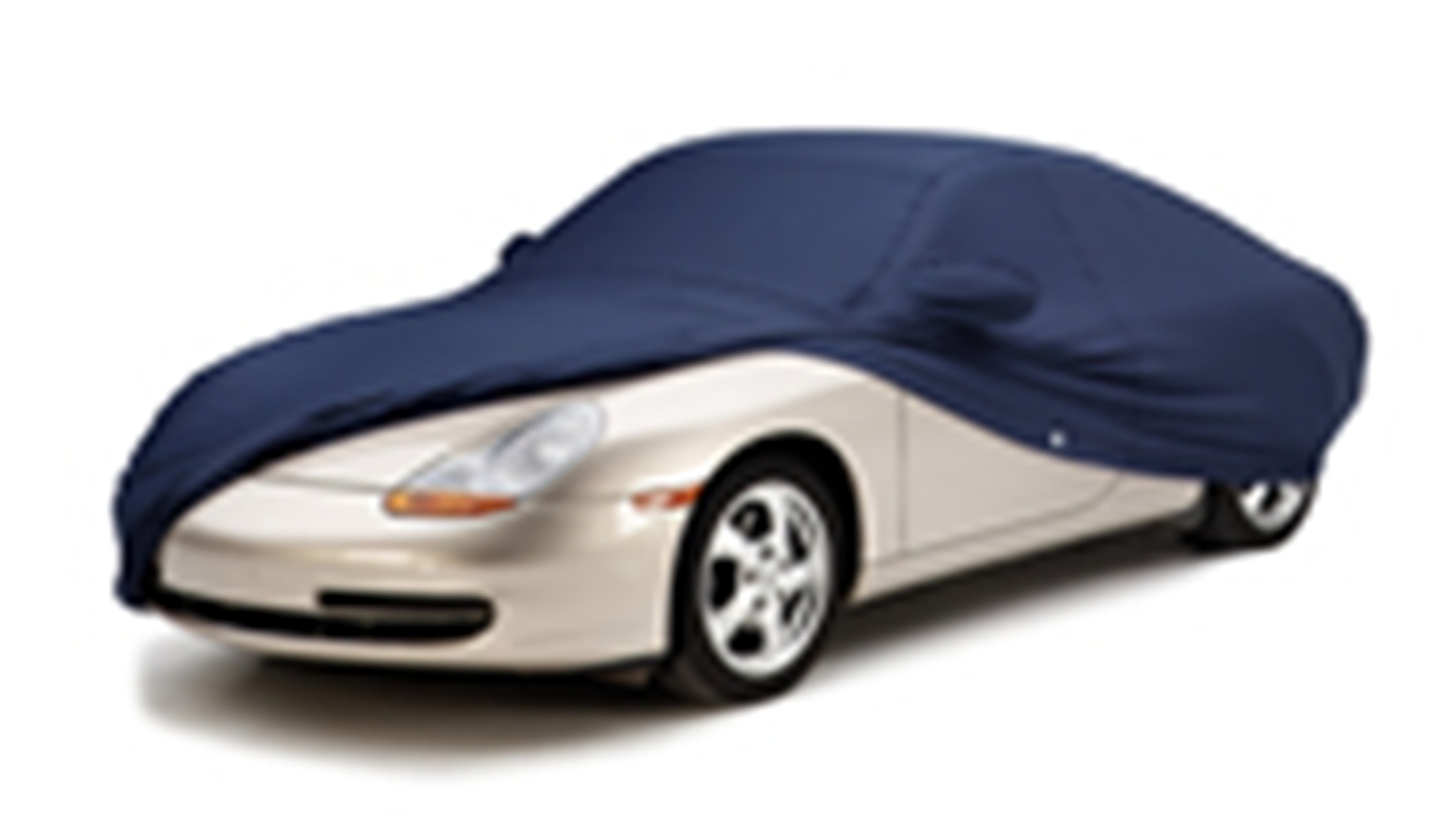 Custom Form-Fit Car Cover - Metallic Dark Blue FF16374FD