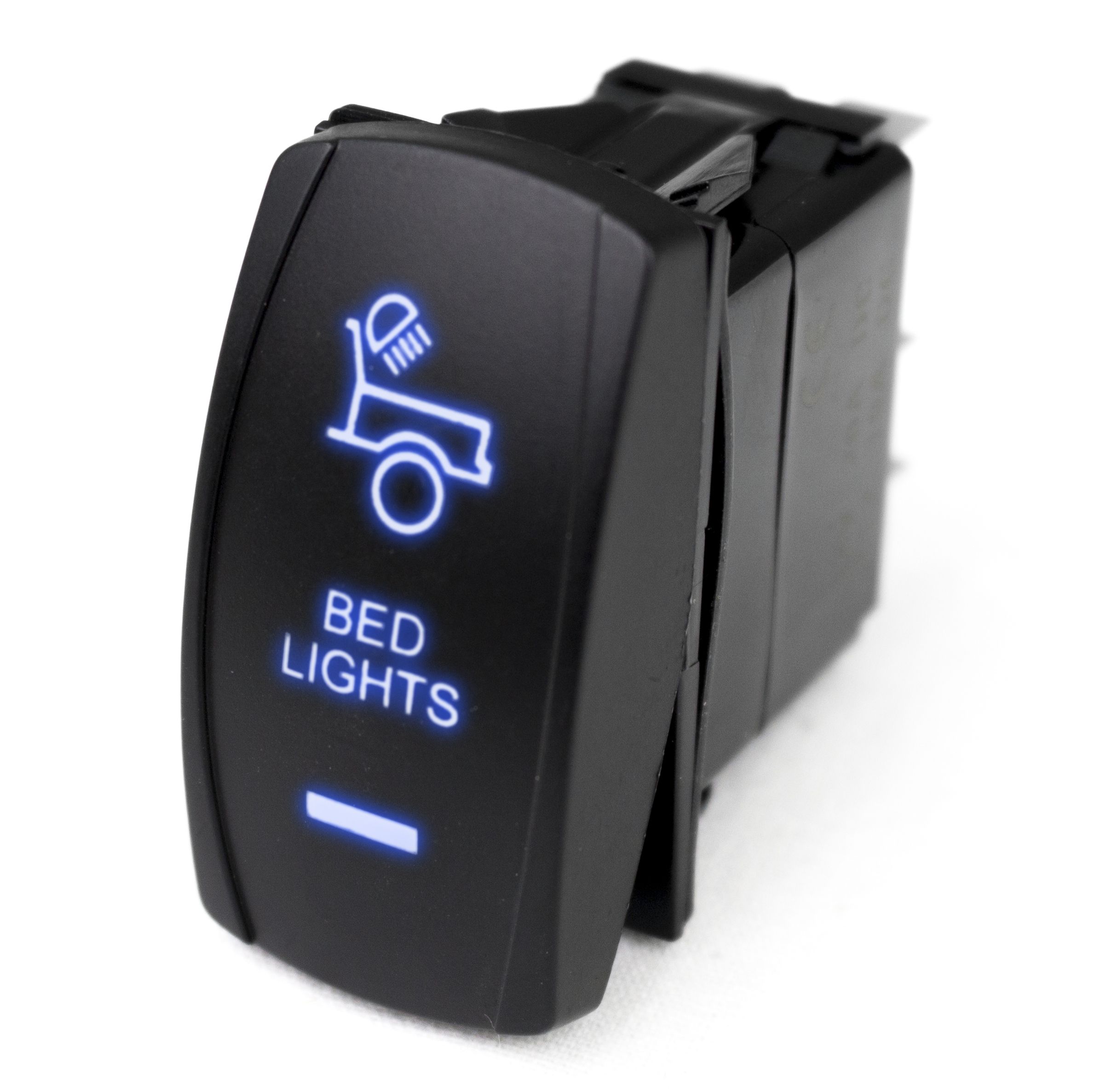 Race Sport - LED Rocker Switch w/ Blue LED Radiance (Bed Lights) RSLE39B