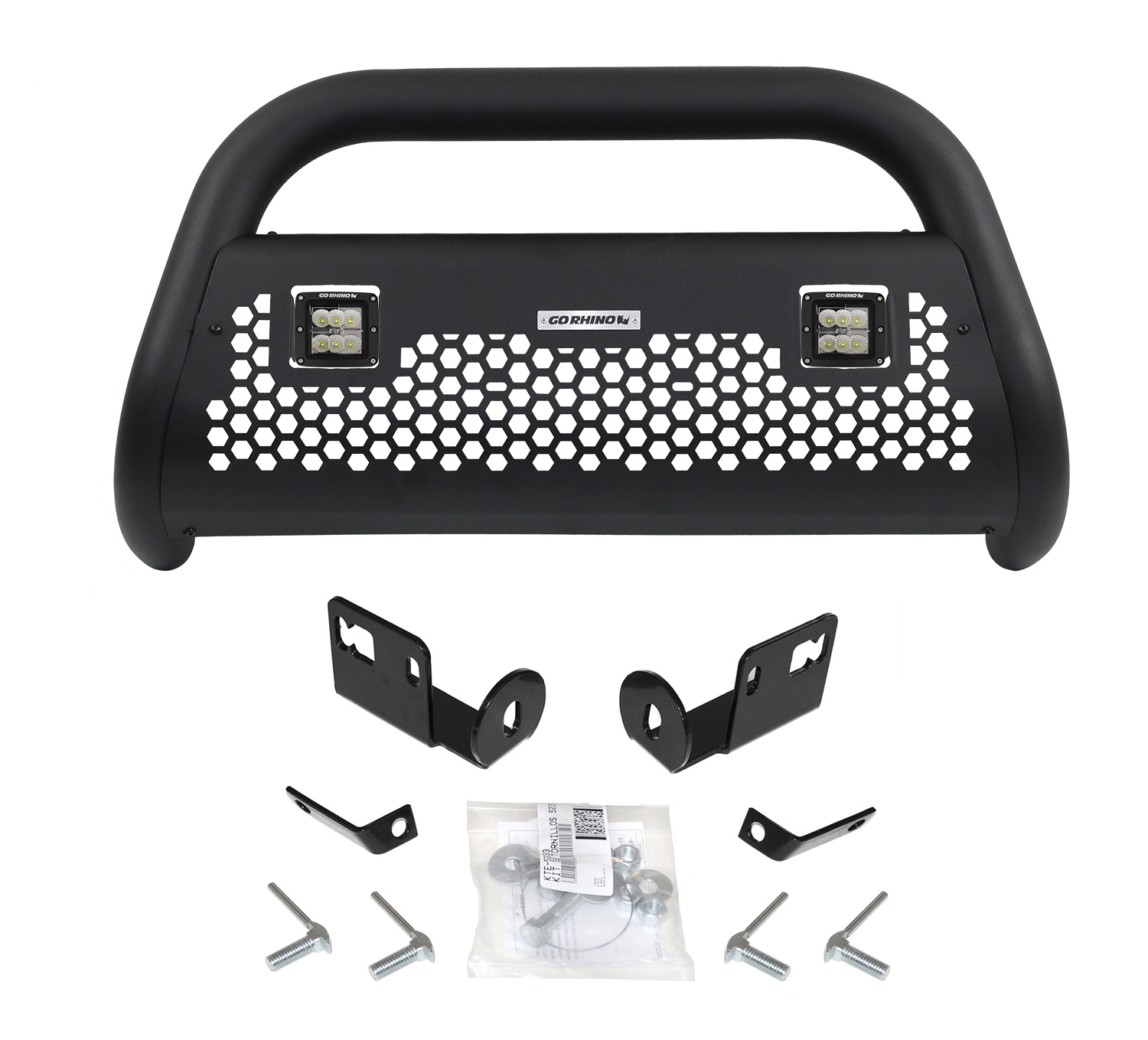 RC2 LR - 2 lights - Complete kit: Front guard + Brackets + GR Lights 55672LT