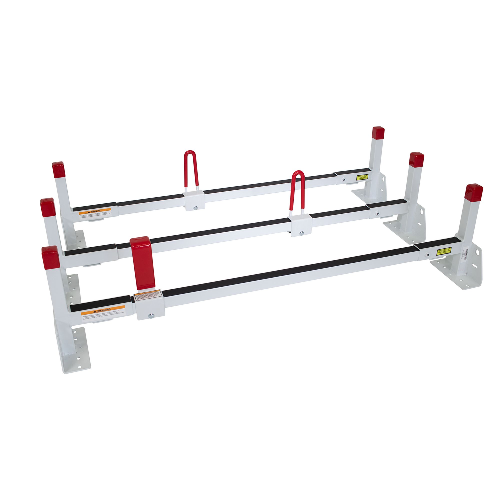 Weather Guard Model 21501-3-01 All-Purpose Steel Van Rack, 3 Bar, Full-Size, Ford, MB, Nissan, RAM, Sprinter