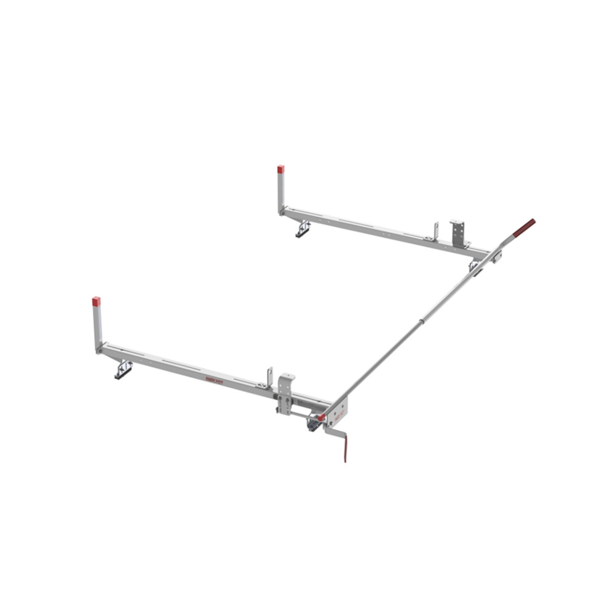 Weather Guard Model 223-3-03 Quick Clamp Rack, Passenger Side, Aluminum, Compact, 60in