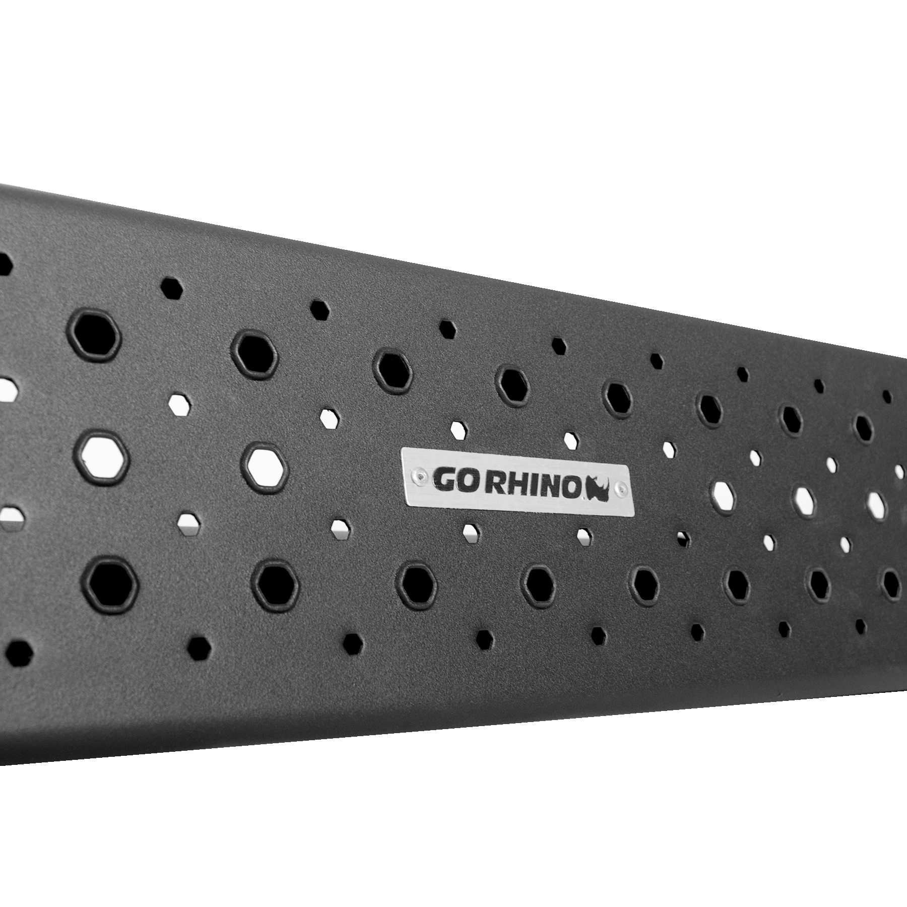 6" - 80" Long - Textured black side bars 660380T