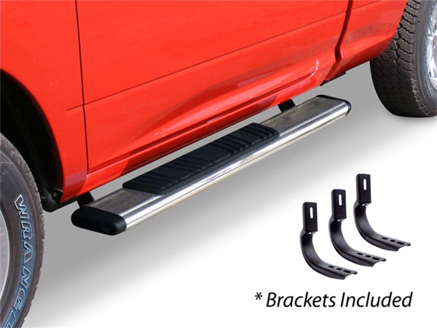 5" OE Xtreme Low Profile - Complete kit: Sidesteps + Brackets 685441552PS