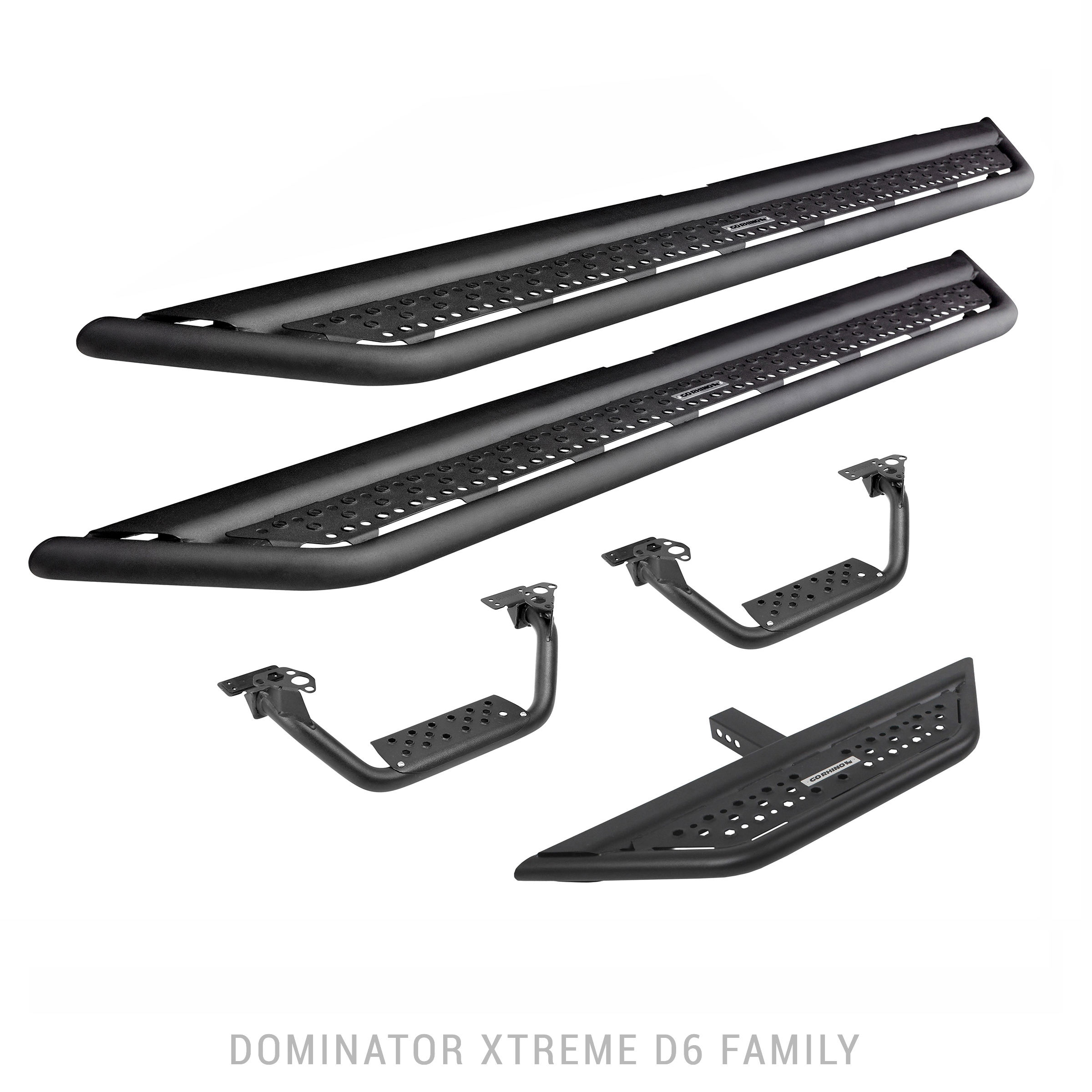 Dominator Xtreme D6 SideSteps - Complete Kit: SideStep + Brackets D64129T