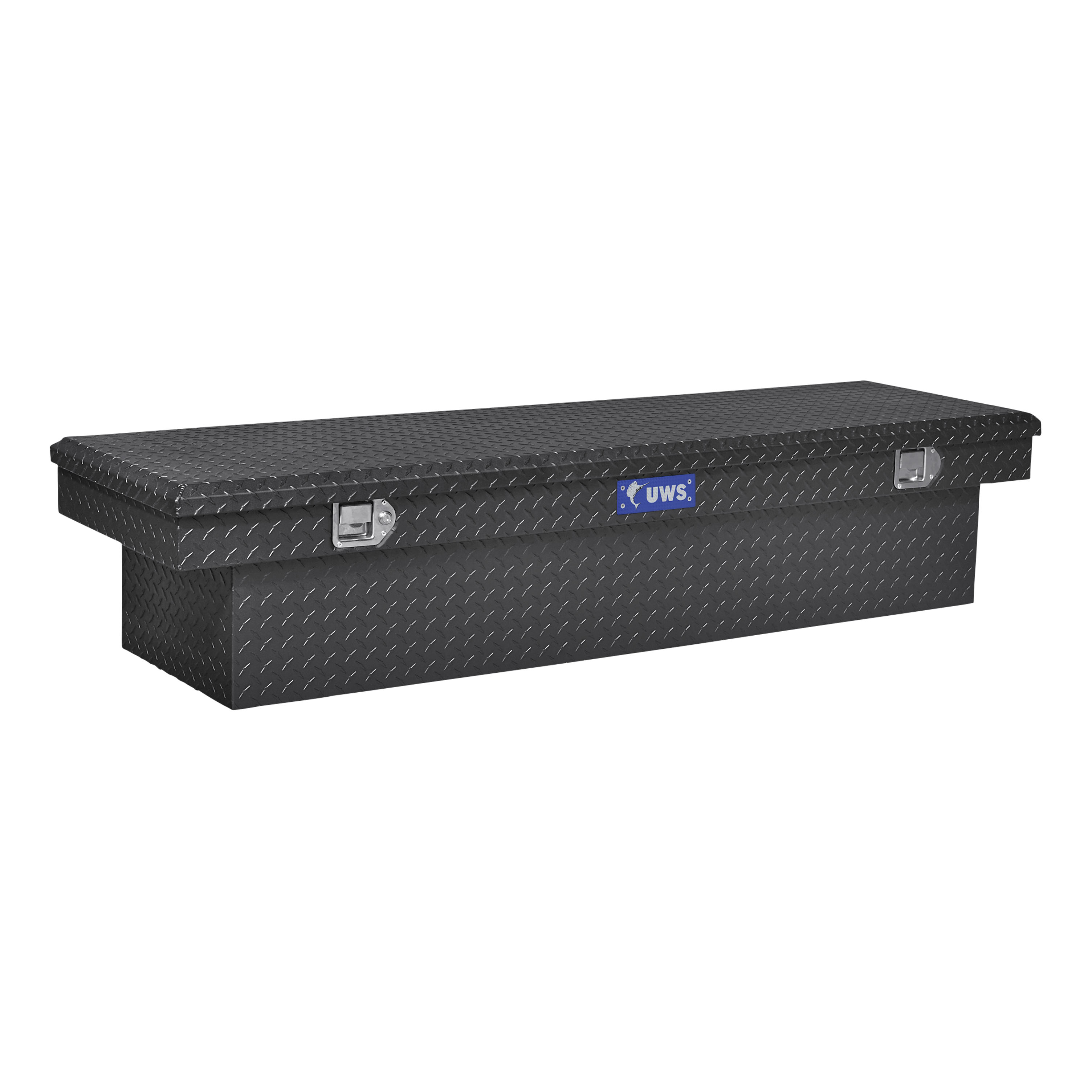 Gloss Black Aluminum 69" Crossover Truck Tool Box (Heavy Packaging) - EC10442