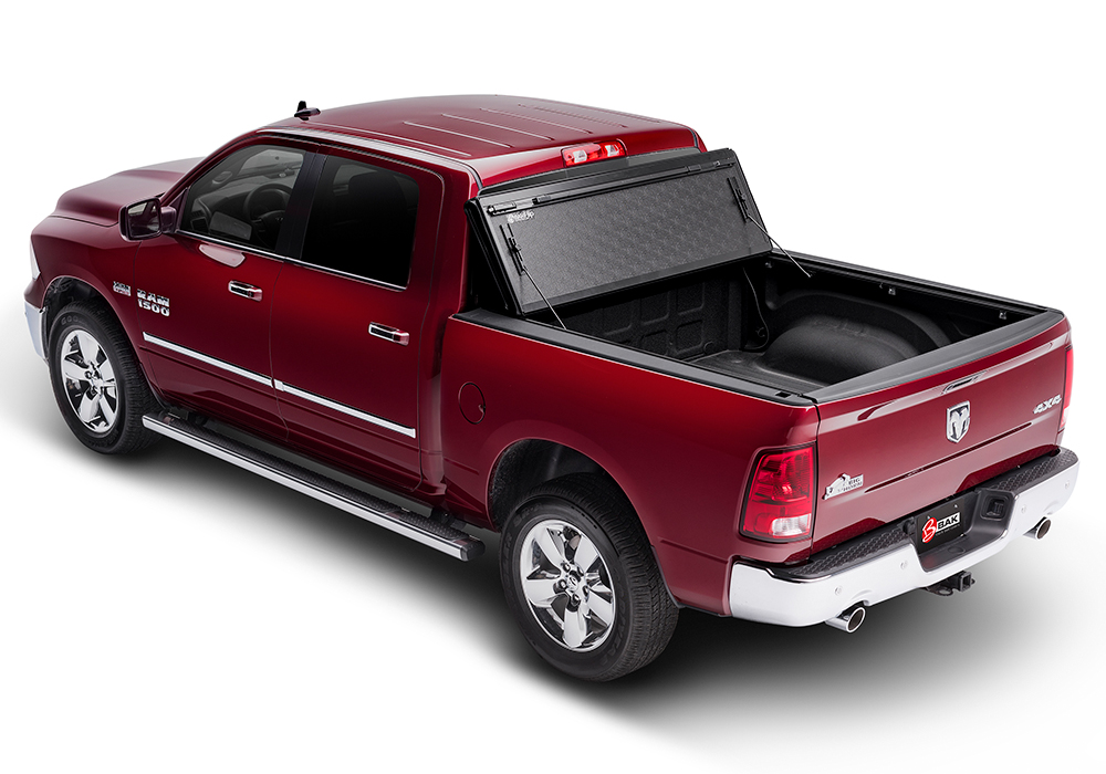 BAKFlip F1 Hard Folding Truck Bed Cover - 2016-2023 Toyota Tacoma 5' Bed with Deck Rail System 772426