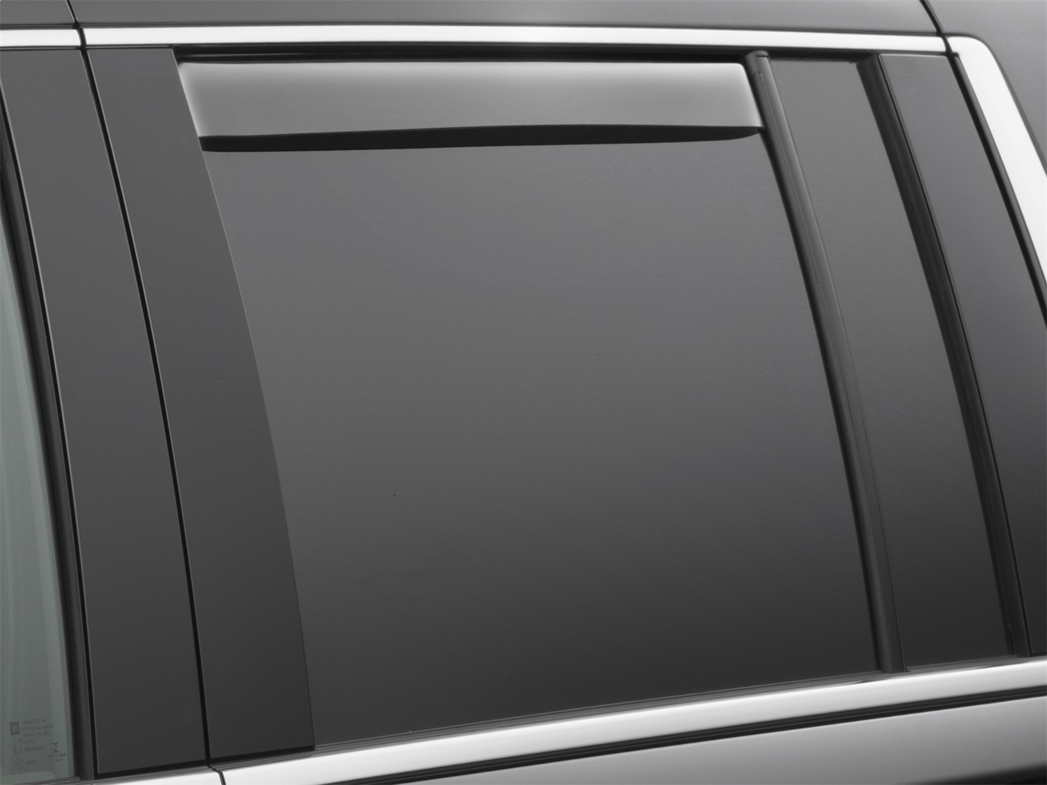Rear Side Window Deflectors, Light Smoke 73750