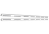 Service Kit - Angle Shim Kit 1/8" -  Assembly (Set of 8) - 1/8" x 1/2" x 6" PARTS-166A0001