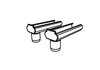 Service Kit - BAKFlip - Drain Cap - Plastic - (2) PARTS-356A0011