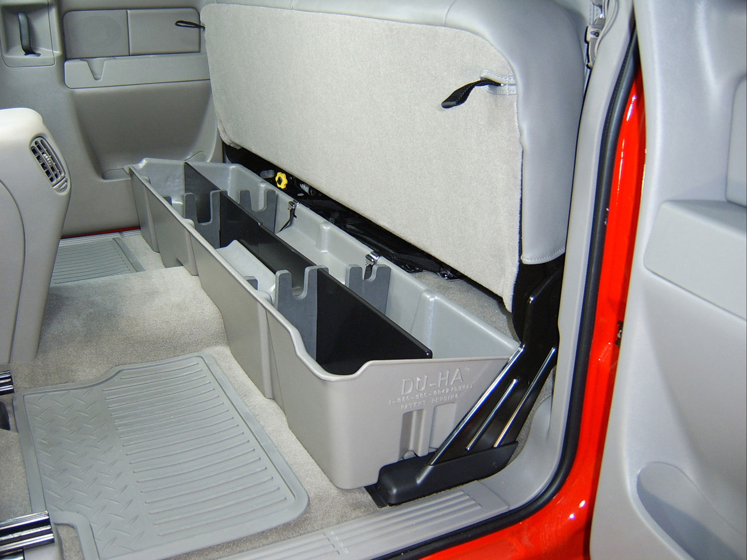 Underseat Storage / Gun Case, Lt Gray 10002