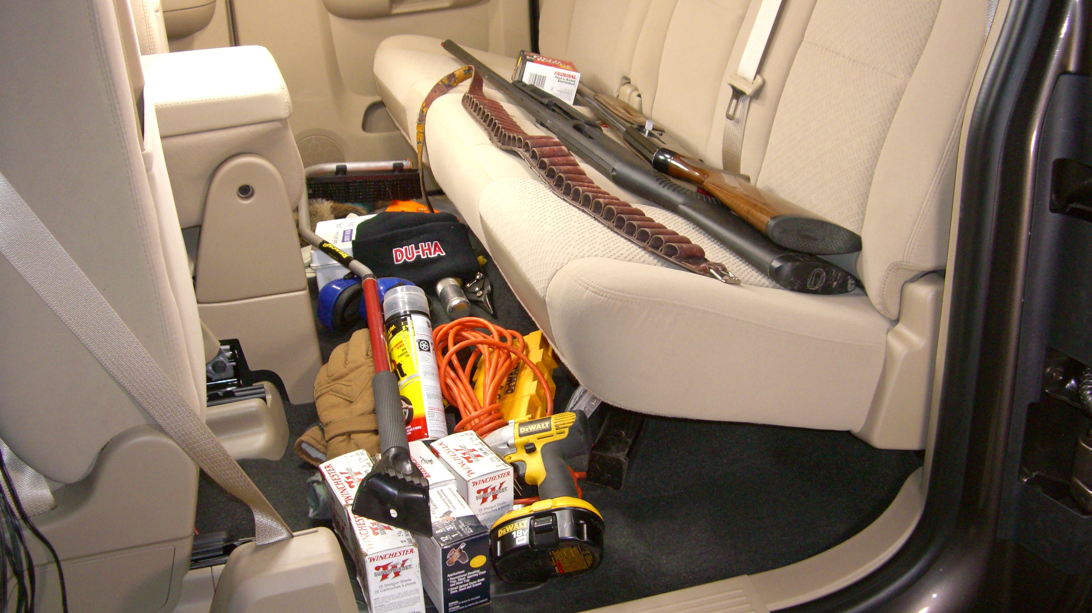 Underseat Storage / Gun Case, Tan 10047