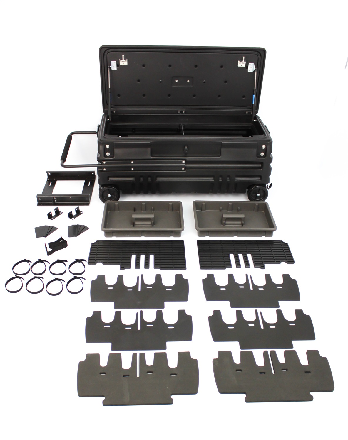 Squad Box ?? Interior / Exterior Portable Storage / Gun Case with Internal Latc 70671