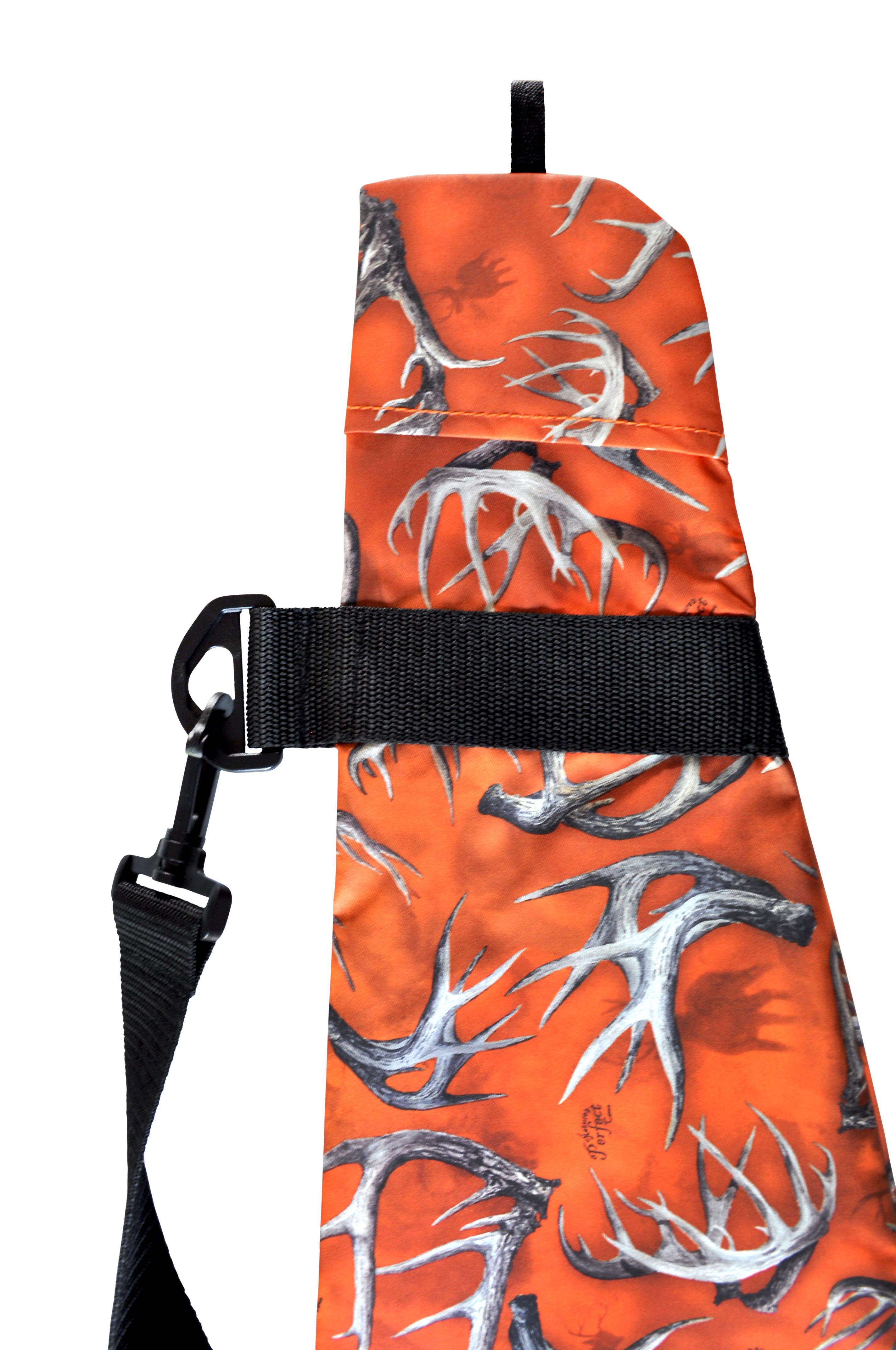 Dri-Hide Rifle Protector (Includes adjustable sling), Whitetail Racks, Orange 90501