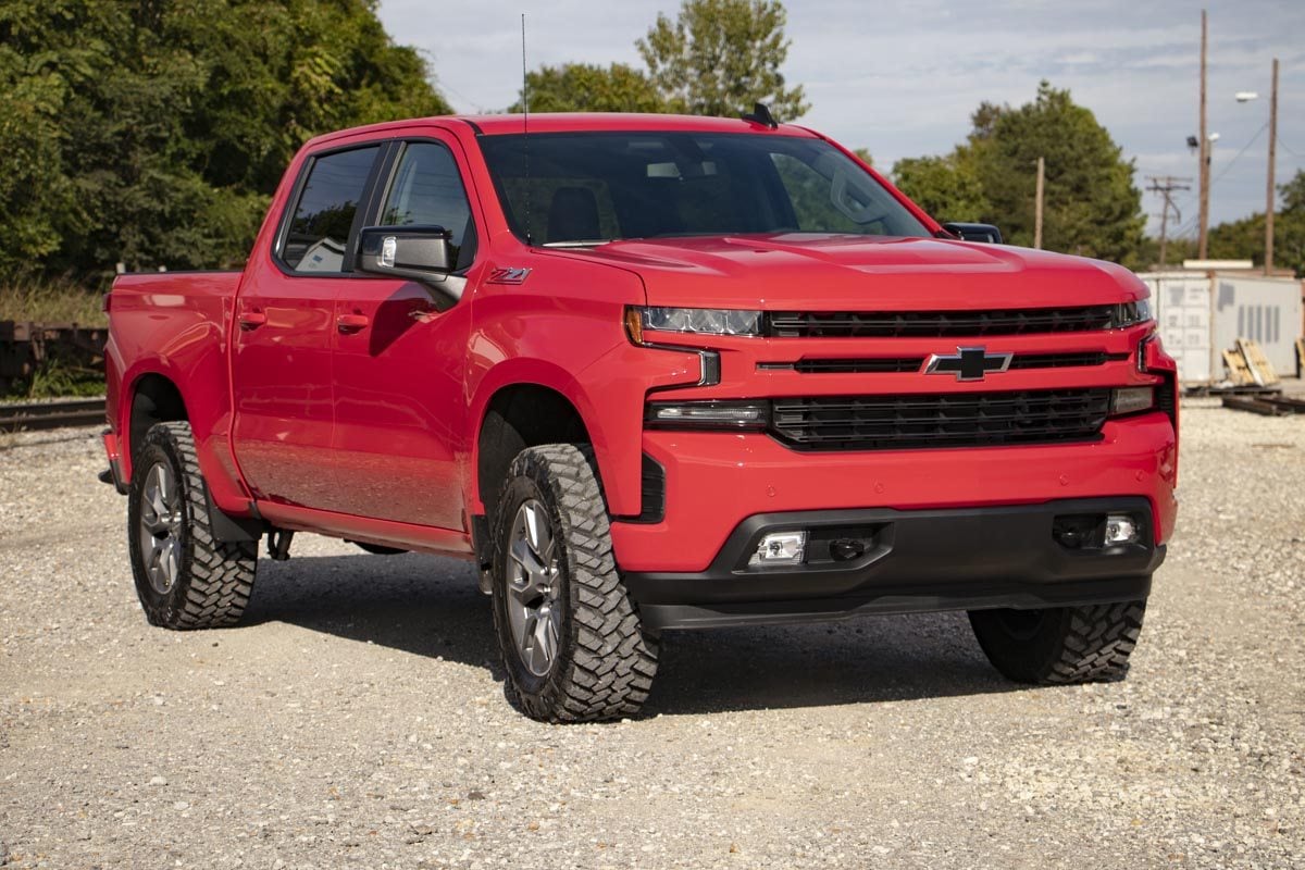 3.5 Inch Lift Kit | N3 Struts | GMC Sierra 1500 2WD/4WD (2019-2024) 22631RED