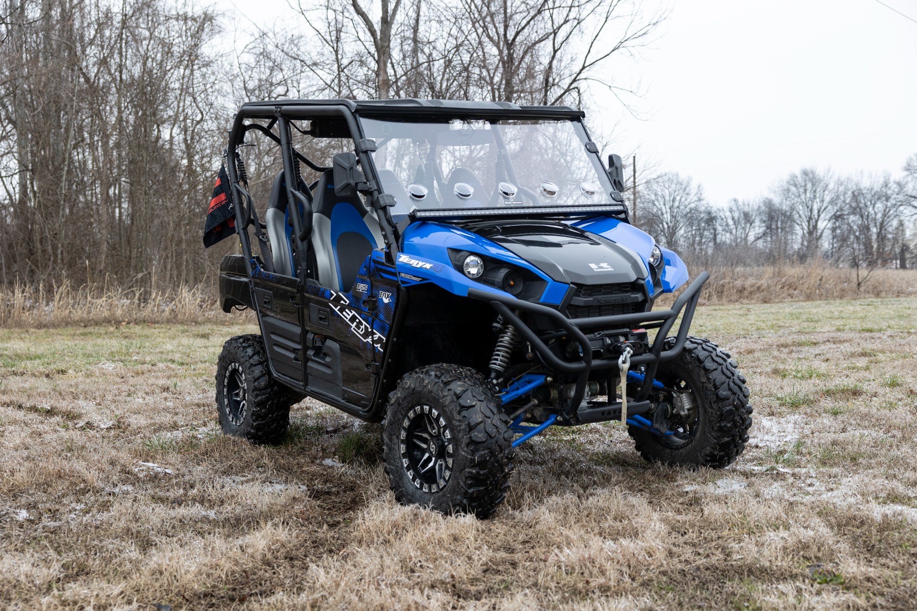 LED Light Kit | Cage Mount | 50 Spectrum Single Row | Kawasaki Teryx 94017