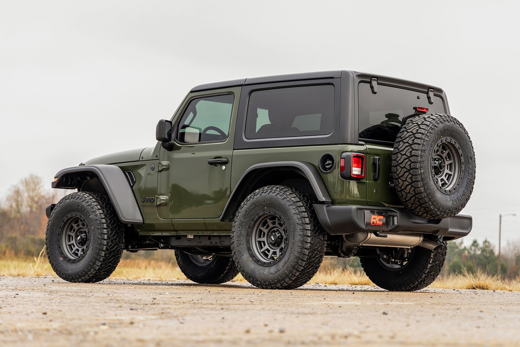 3.5 Inch Lift Kit | C/A Drop | Front D/S | Jeep Wrangler JL 4WD (2024) 94130