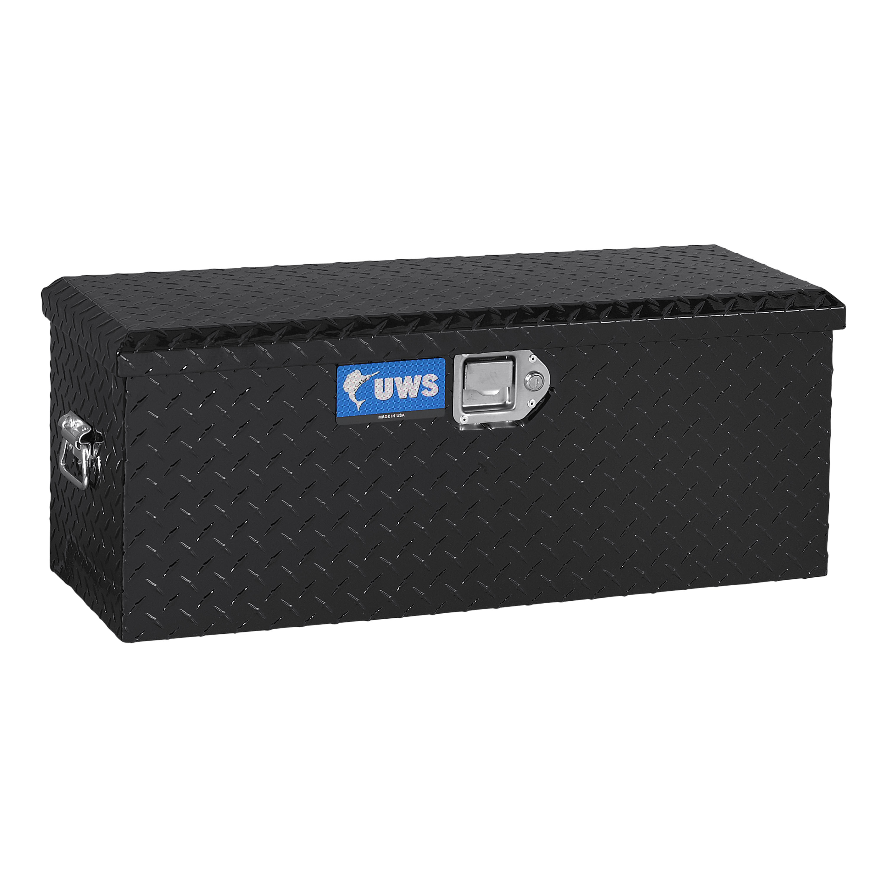 Gloss Black Aluminum ATV Tool Box - ATV-BLK