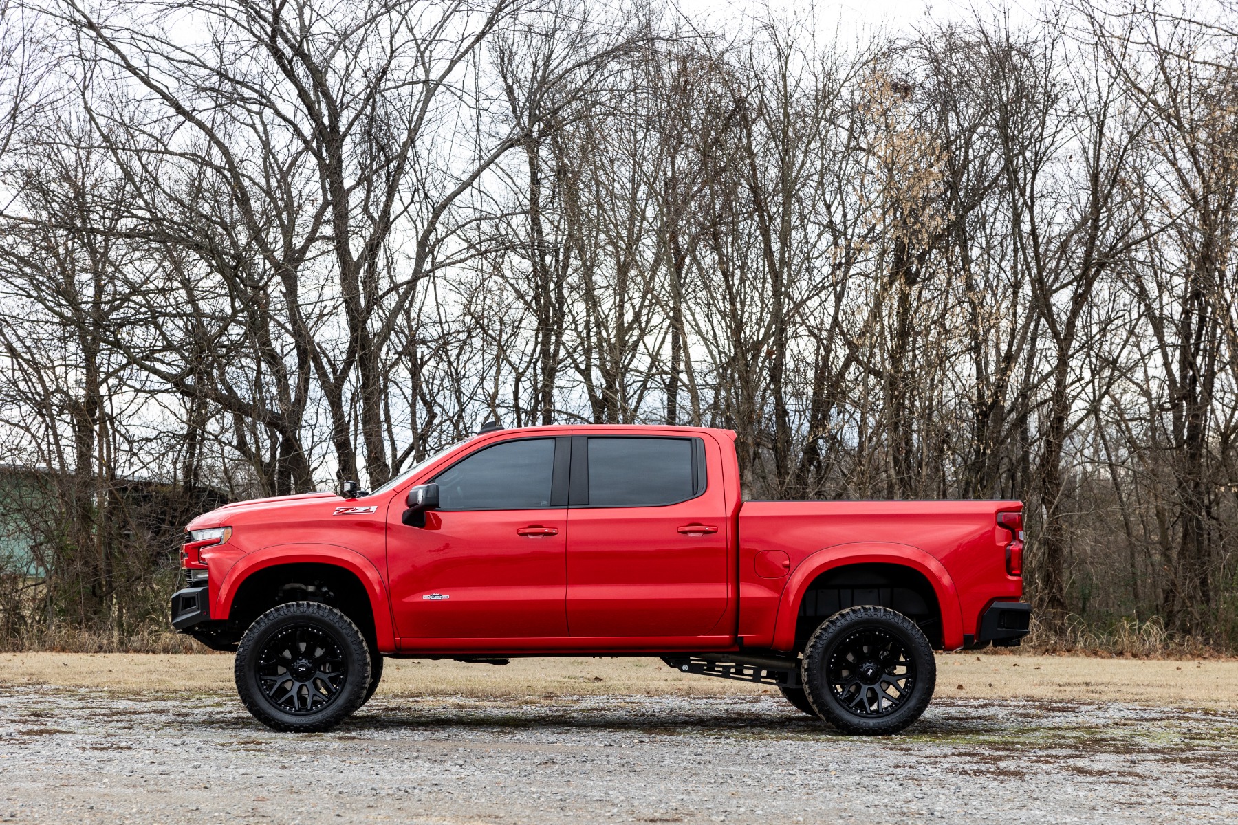 Fender Flares | Sport | G9K Satin Steel | Chevy Silverado 1500 2WD/4WD (19-24) S-C12210-G9K