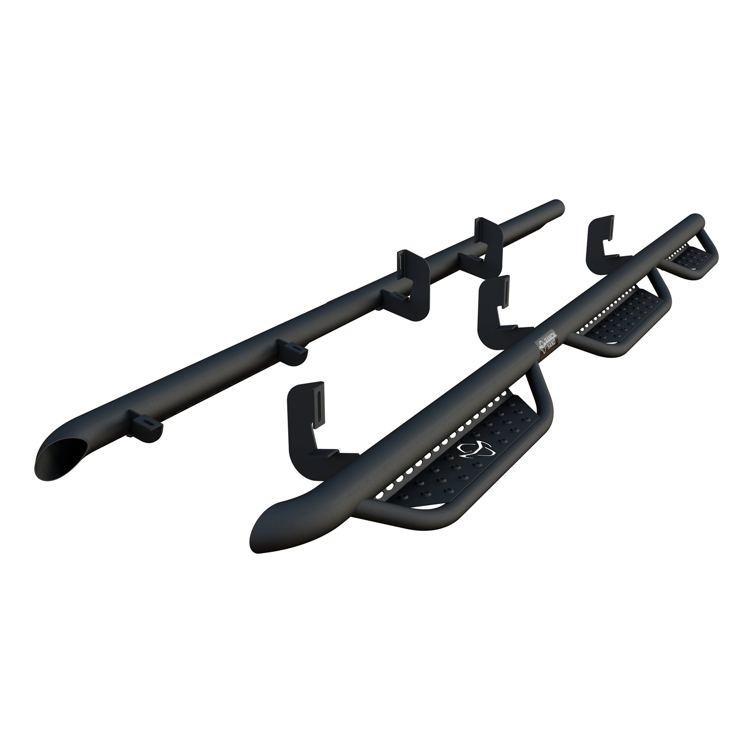 Ranch Hand Midnight Carbide Black Steel Running Steps MRSC071C6B6S