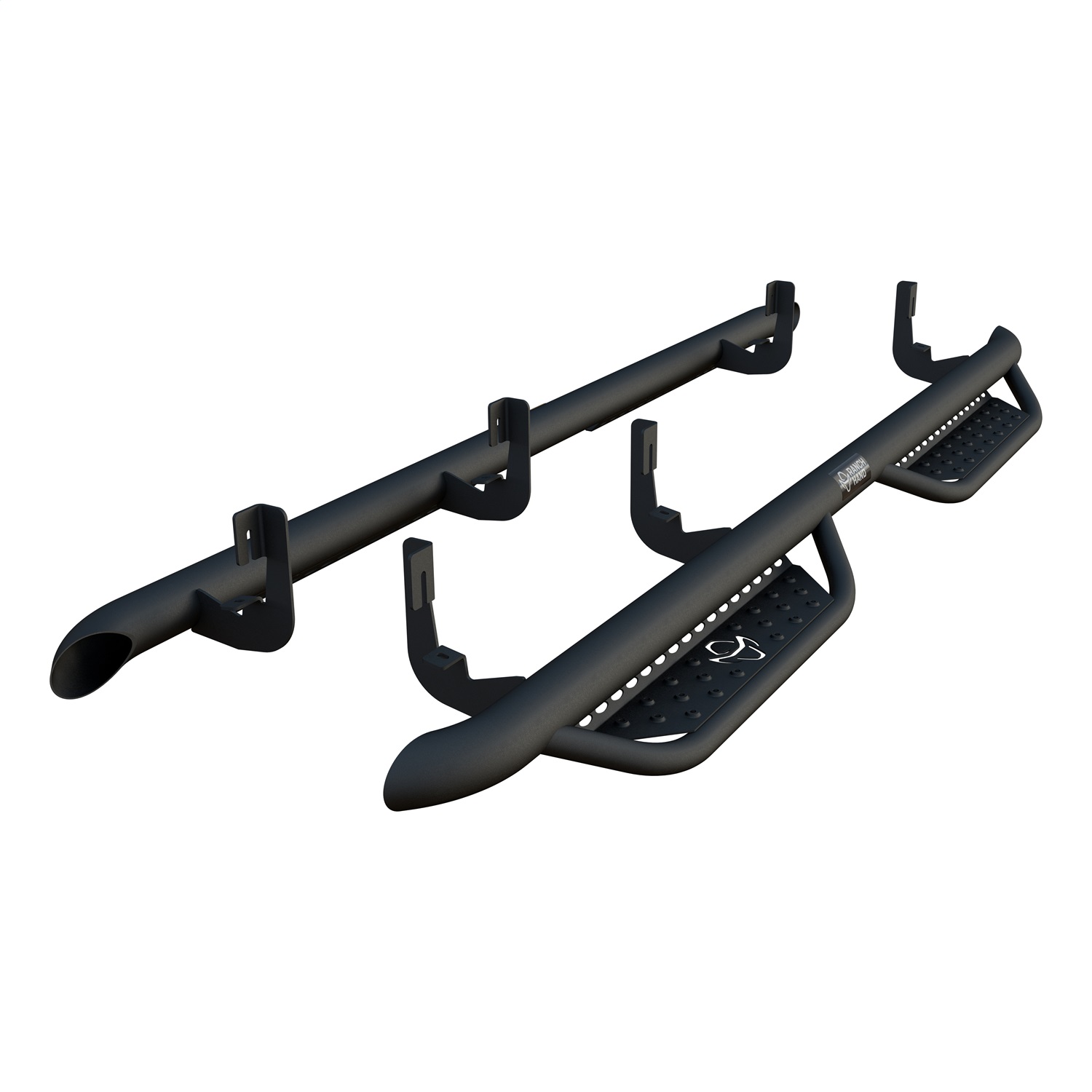 Ranch Hand Midnight Carbide Black Steel Running Steps MRSC191C1B4S