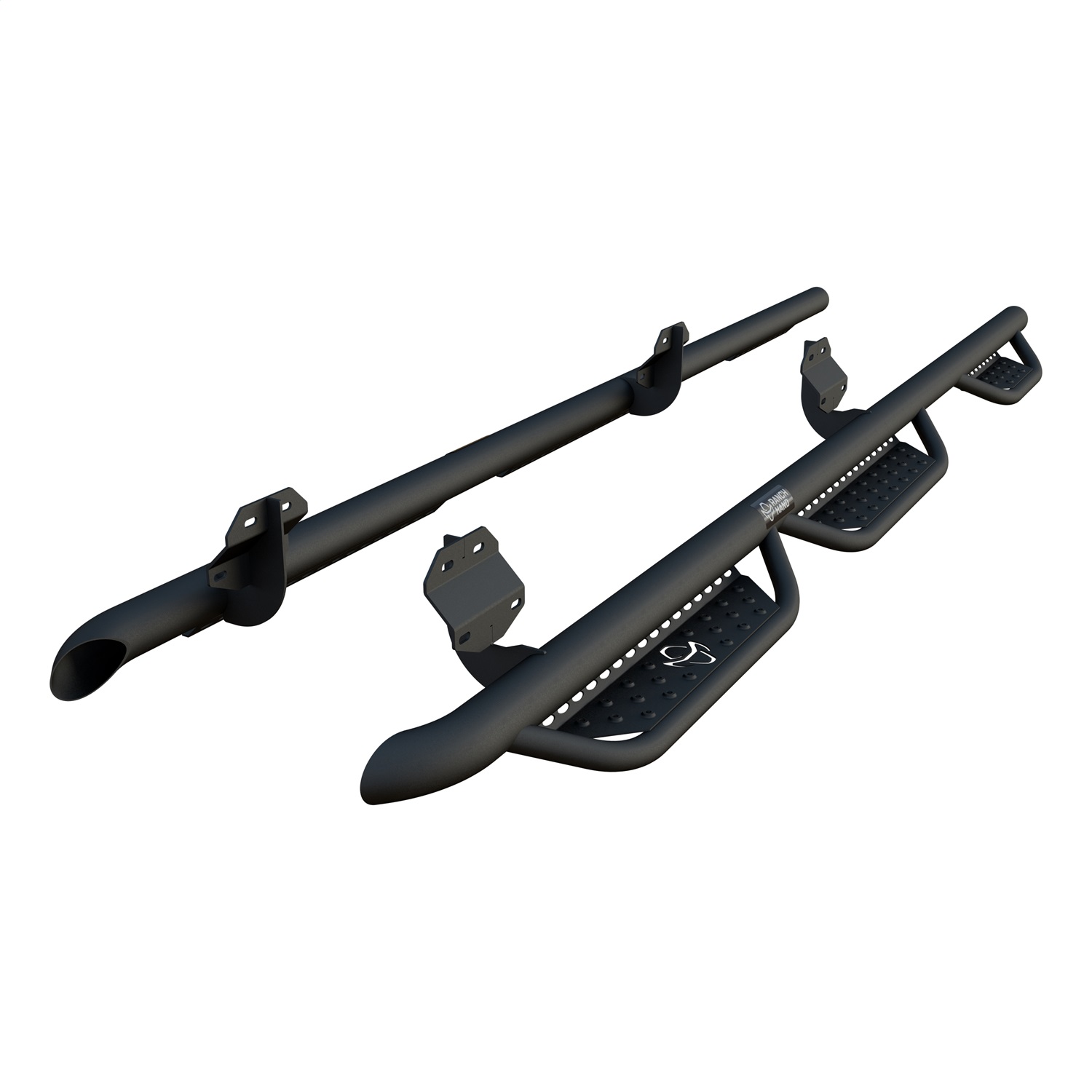 Ranch Hand Midnight Carbide Black Steel Running Steps MRSF171S8B6S