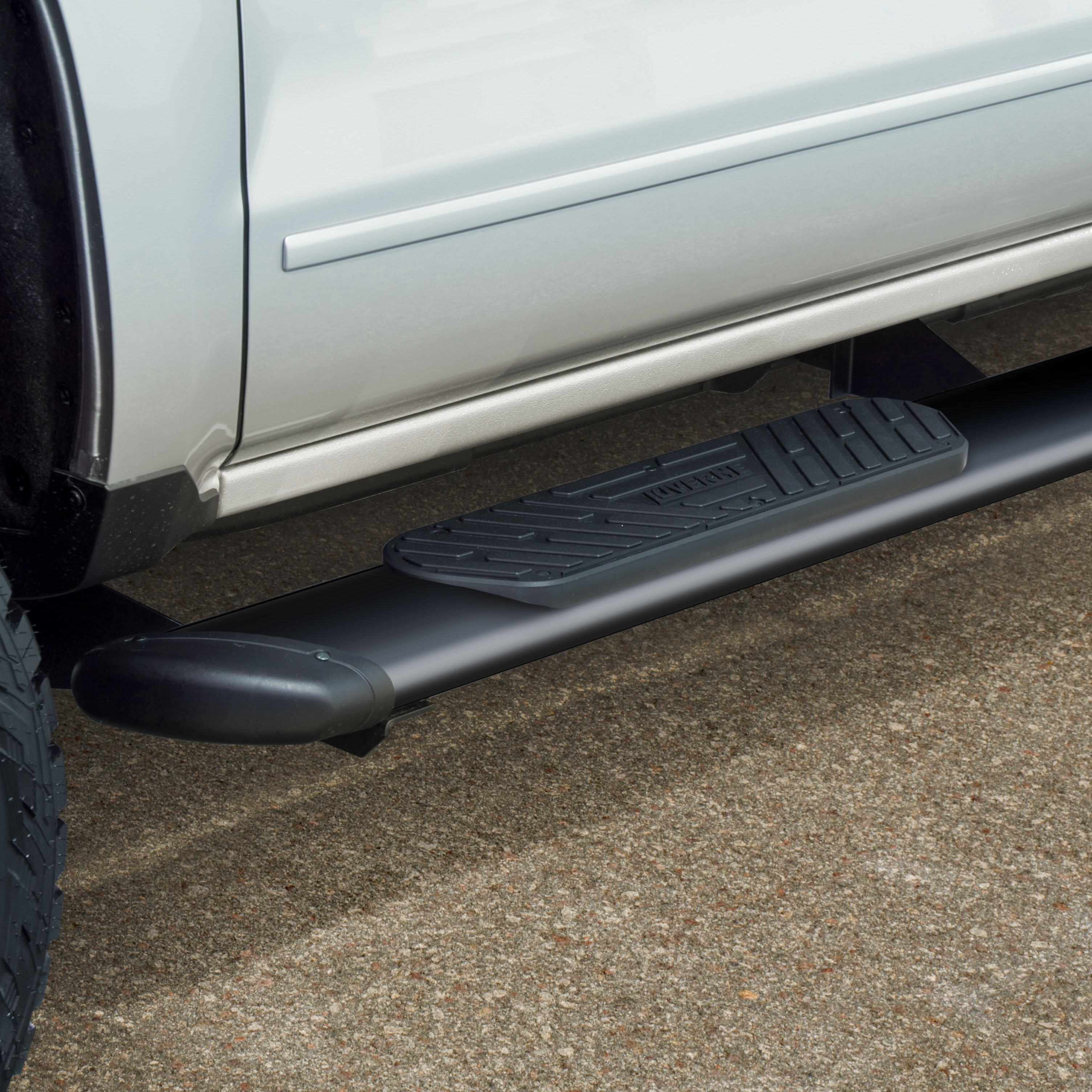 Black Stainless 88" Side Steps for Select Ford Lightning 277088-401535