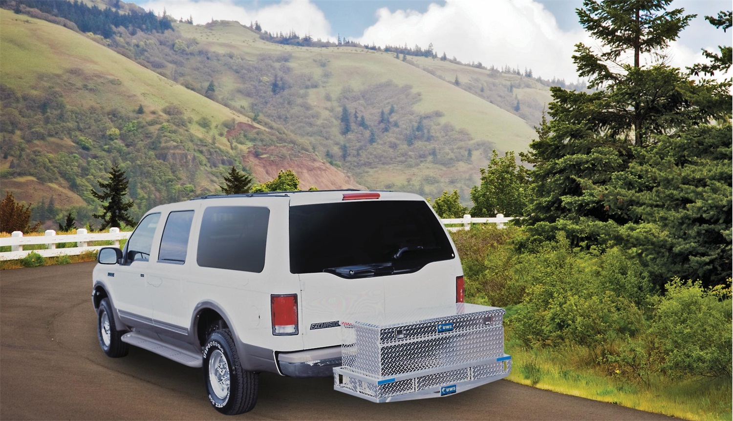 51" x 23" Aluminum Cargo Carrier - UWS-CARRIER