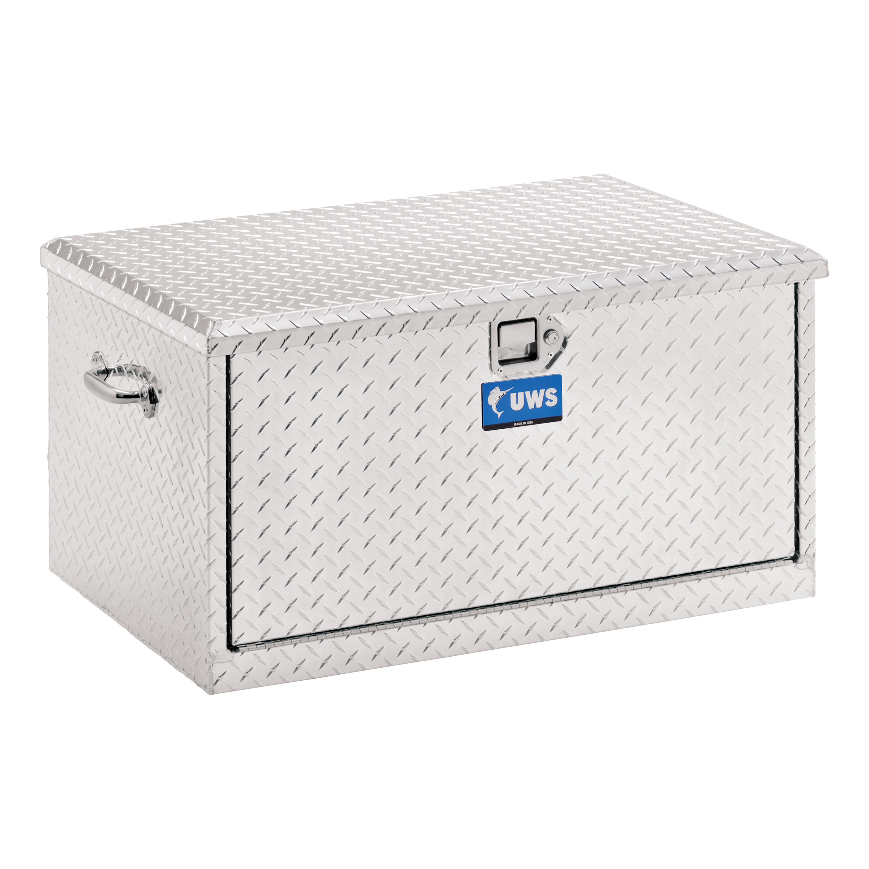 Bright Aluminum 38" Utility Chest Box with Drawers - TBC-38-DS