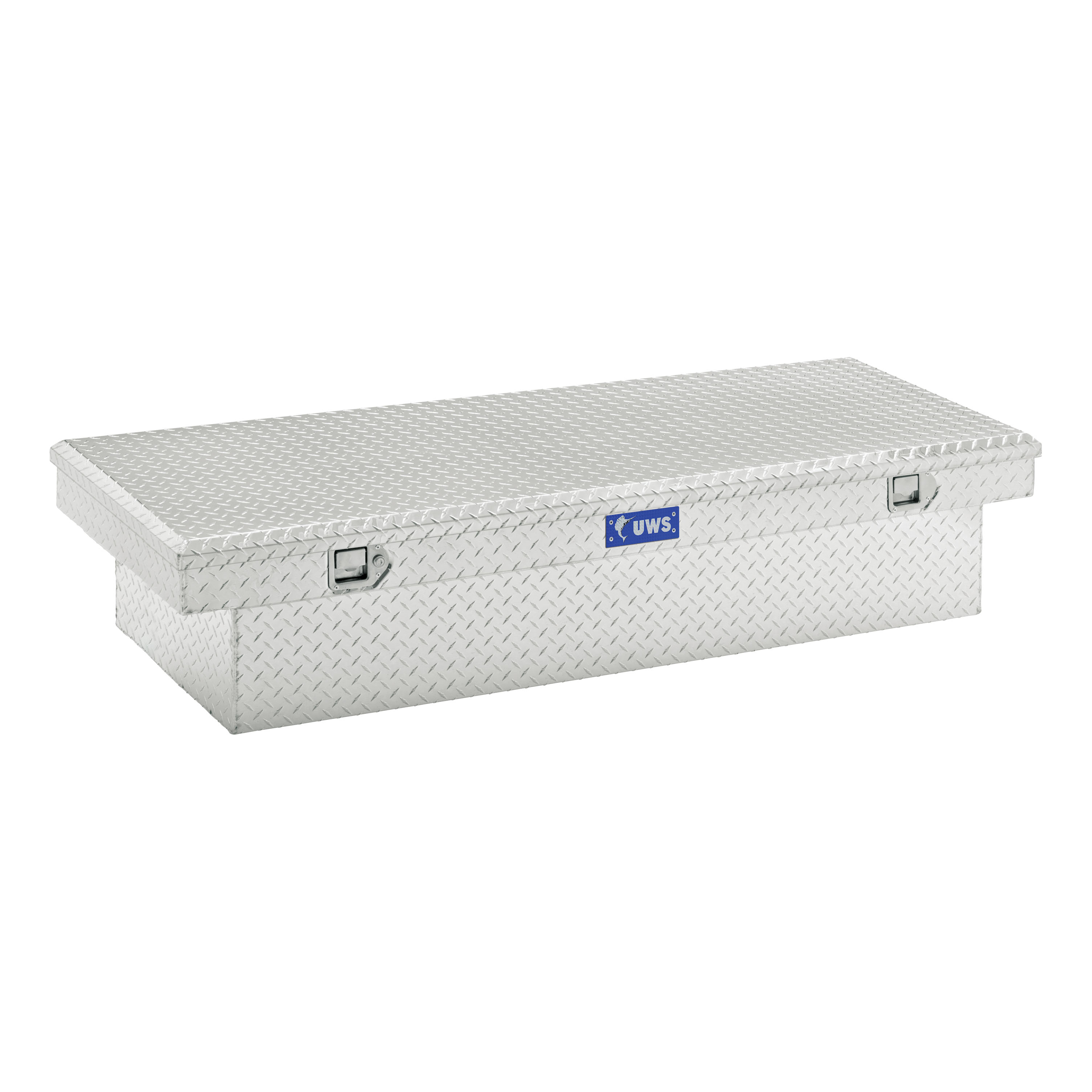 Bright Aluminum 69" Extra-Wide Crossover Truck Tool Box - TBS-69-LBTA