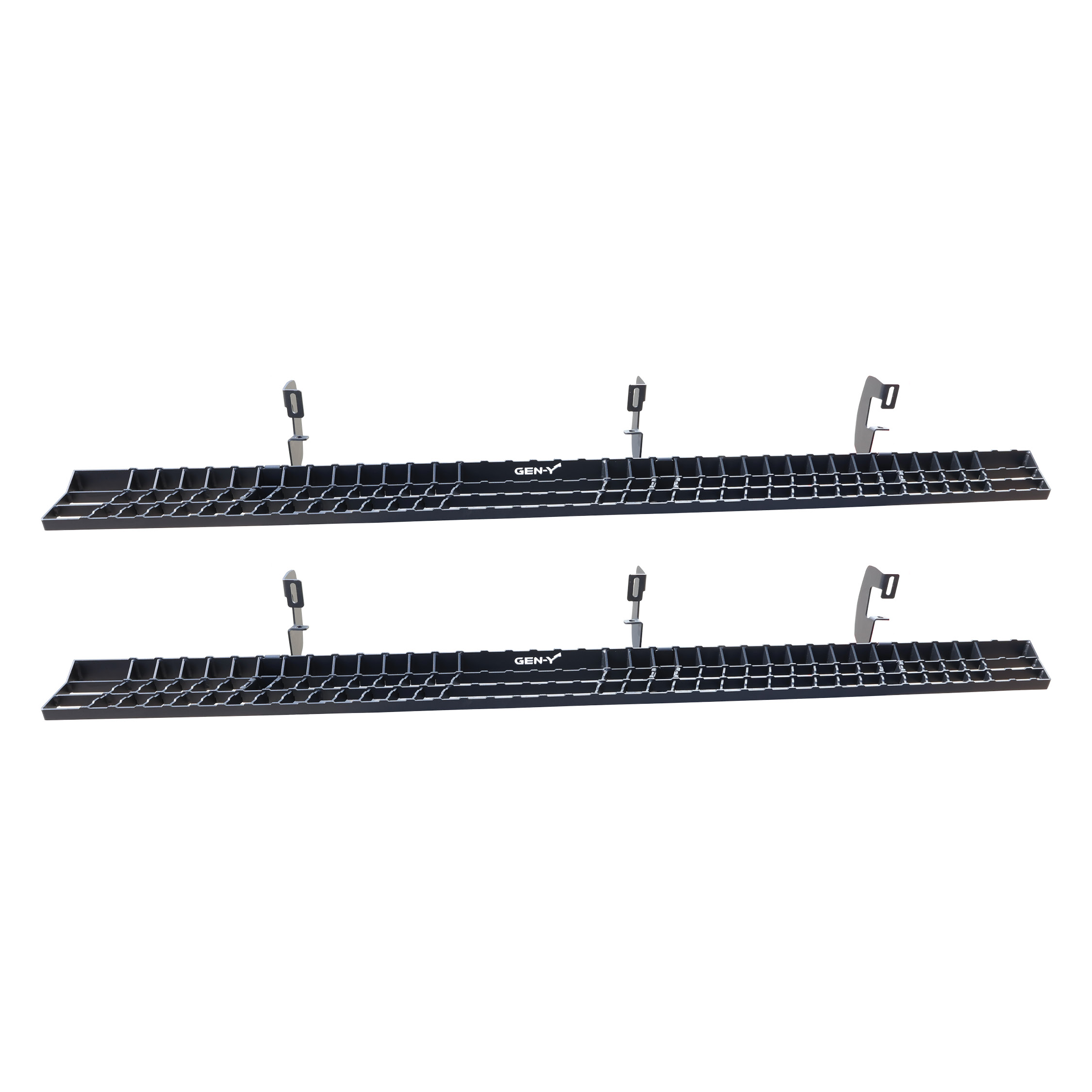Anti-Slip Running Board, Black, Steel GH-25002