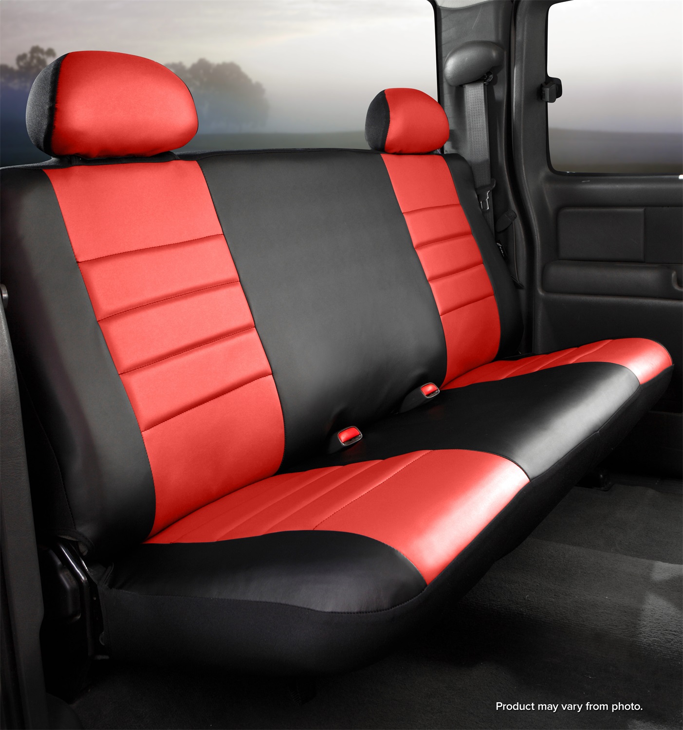 SL Rear Bench Seat SL65-12 RED