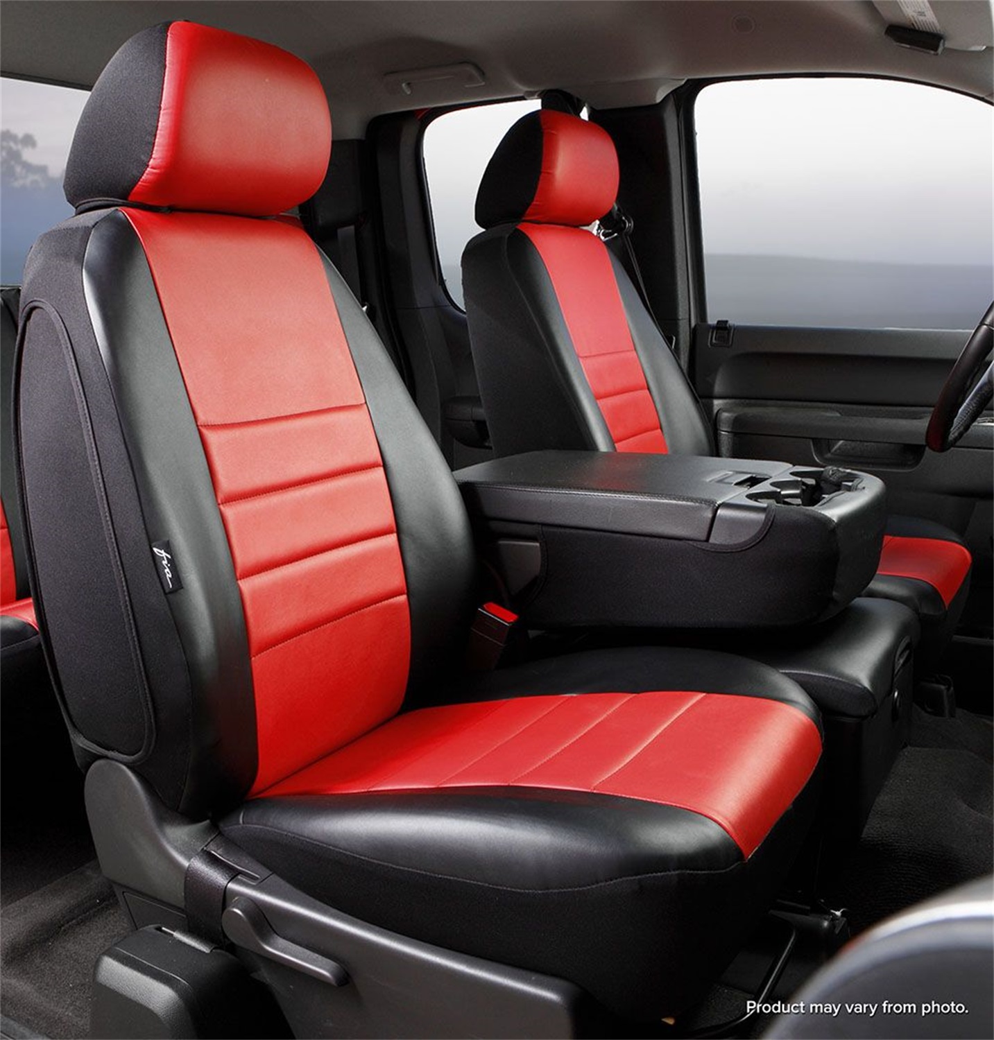 SL Front 40/20/40 Seat Cover SL67-43 RED