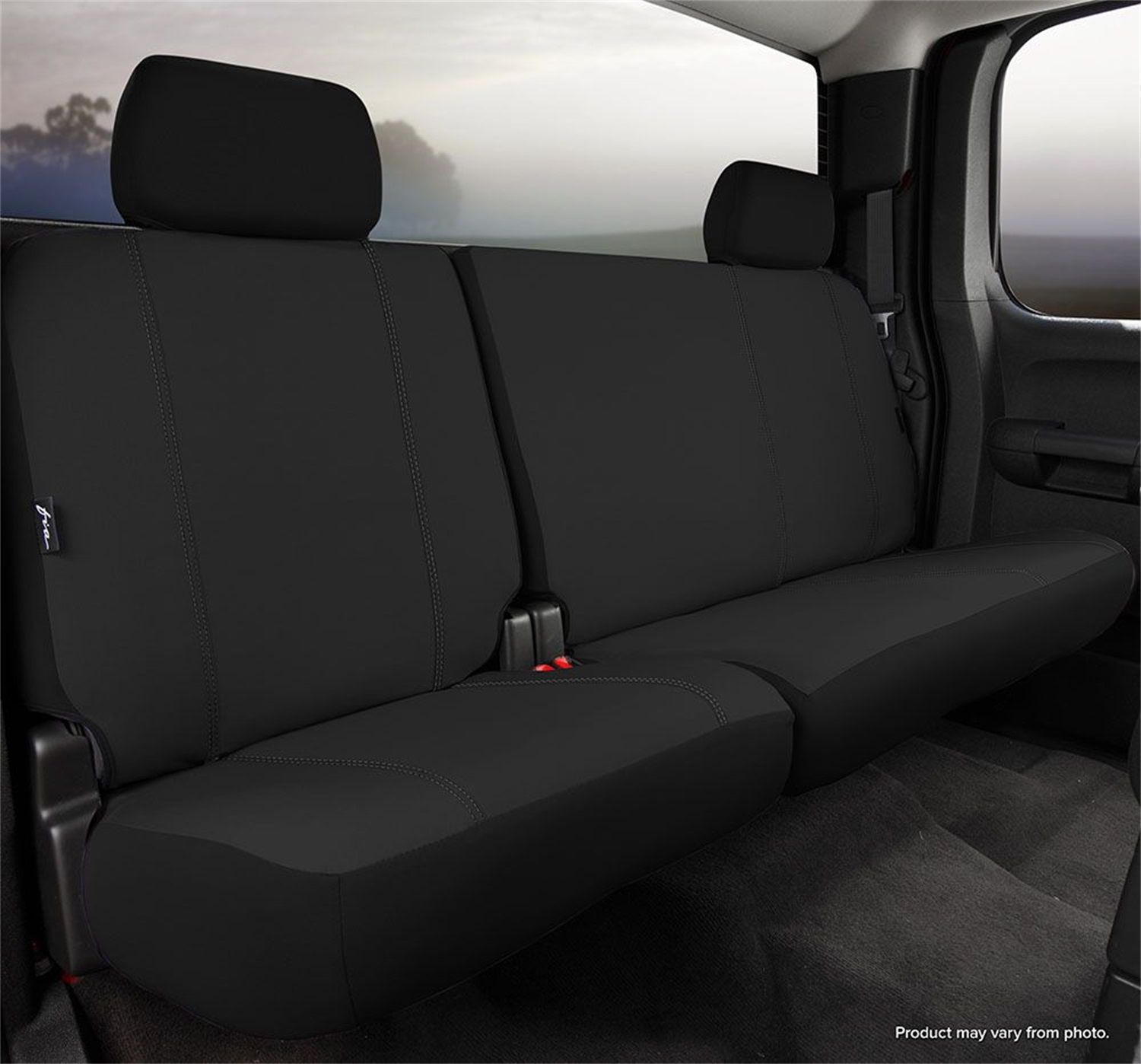SP Rear Split Seat 60 Driver/40 Passenger SP85-7 BLACK