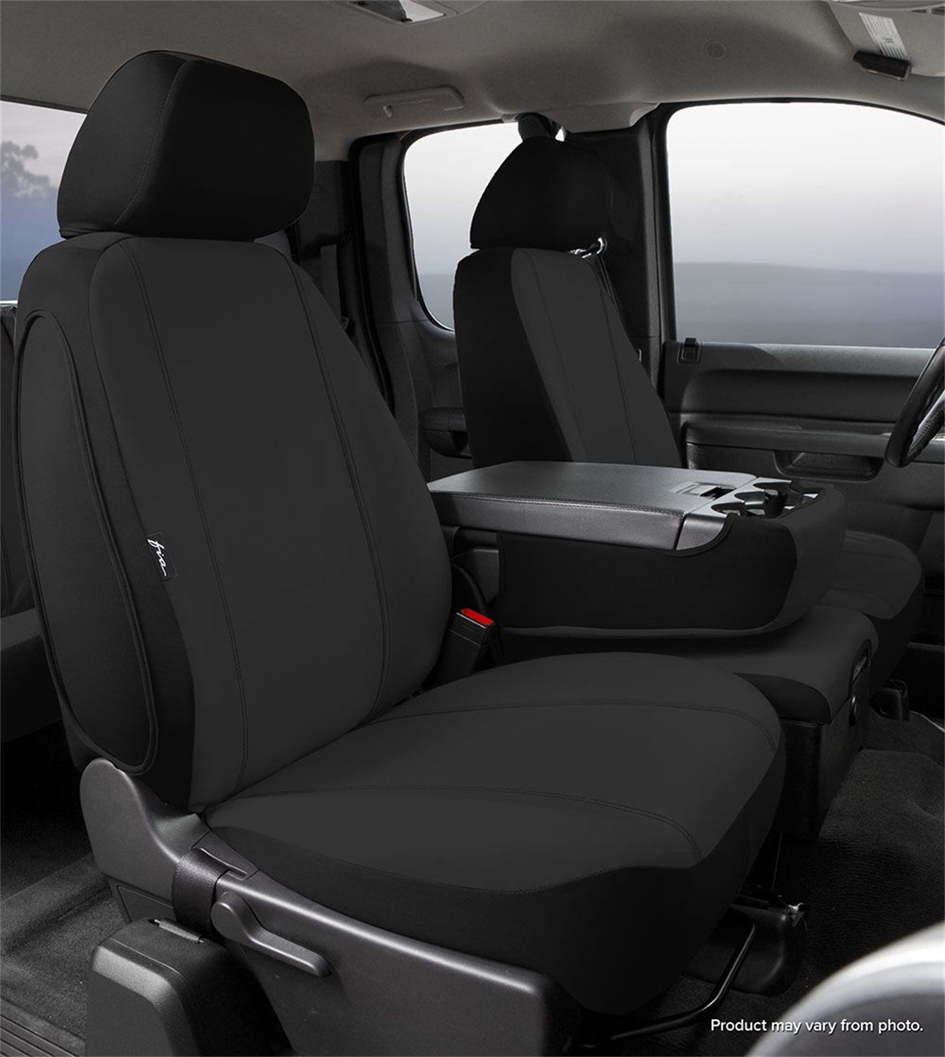 SP Front 40/20/40 Seat Cover SP87-43 BLACK