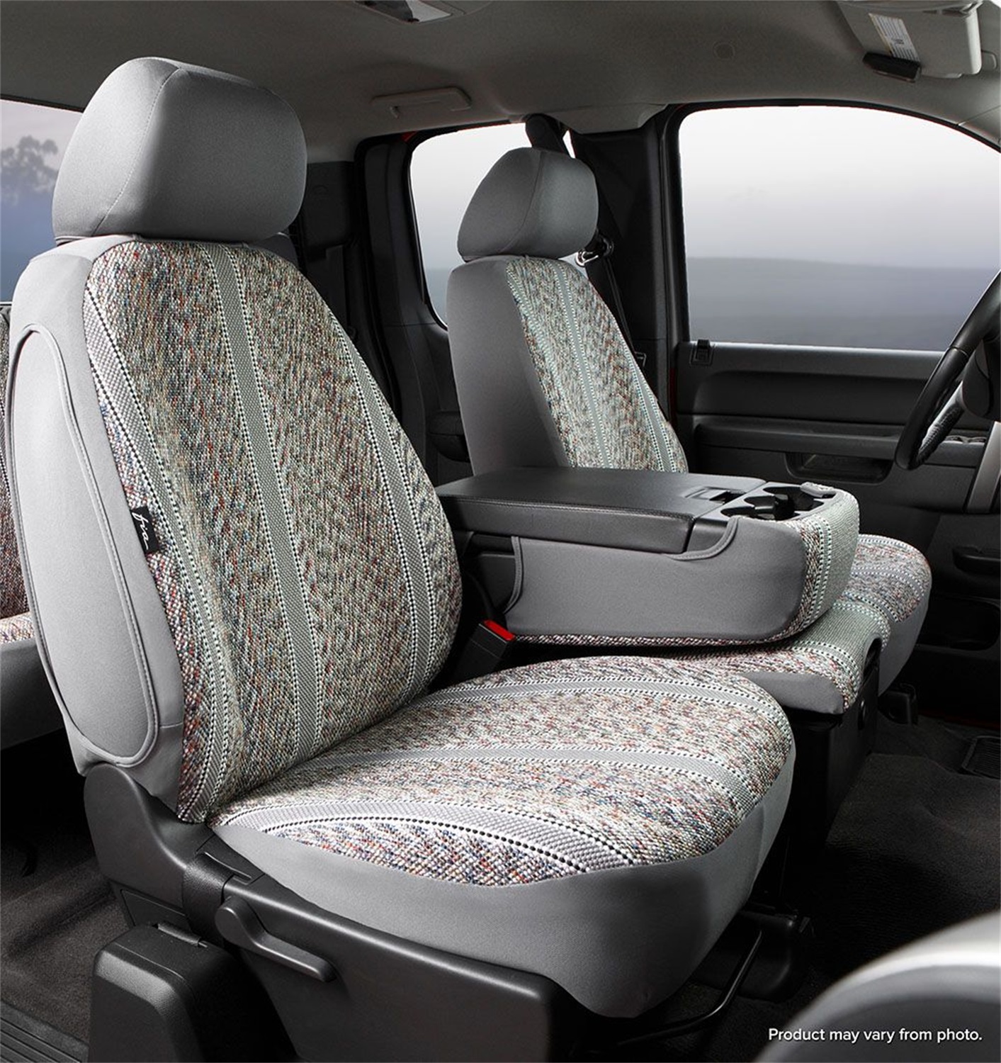TR Front 40/20/40 Seat Cover TR47-43 GRAY