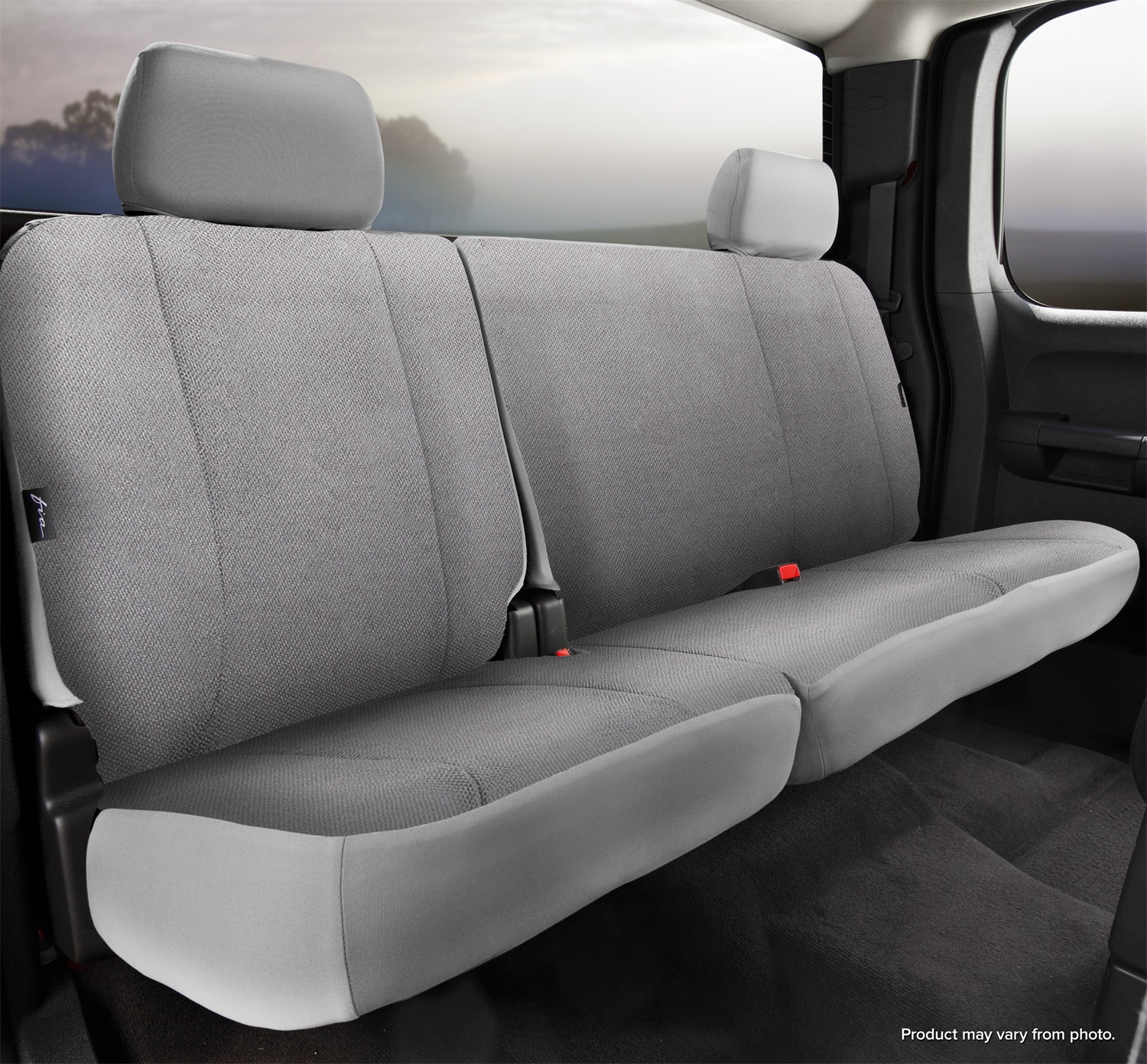 TRS Rear Seat Cover Split Backrest 60 Driver/40 Passenger TRS45-11 GRAY