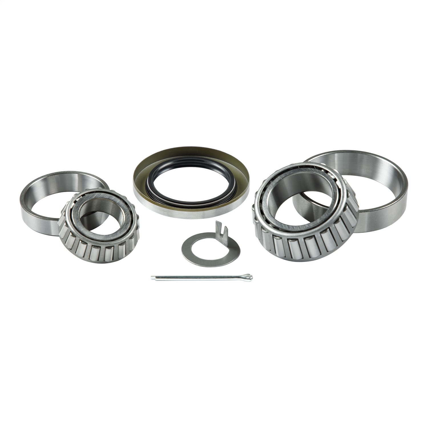 Trailer Bearing Replacement Kit for 6000-lb Axle Hub - 2.25" Inner Diameter Seal 2023133982