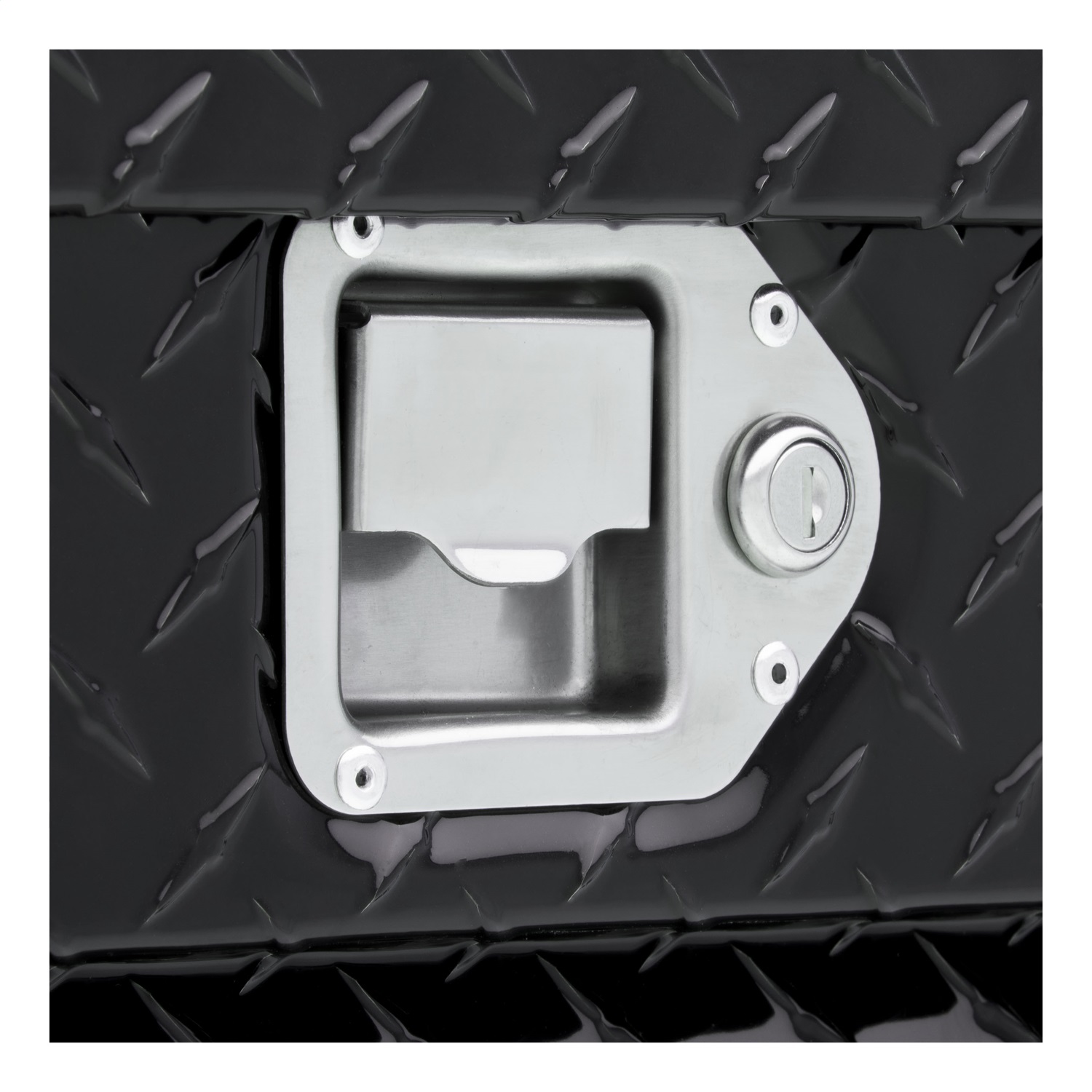 58 Aluminum Single Lid Crossover Toolbox Black TBS-58-BLK