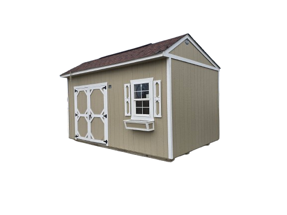 Used Saltbox Garden Shed 10x16 - Durable LP SmartSide Design - 156310R