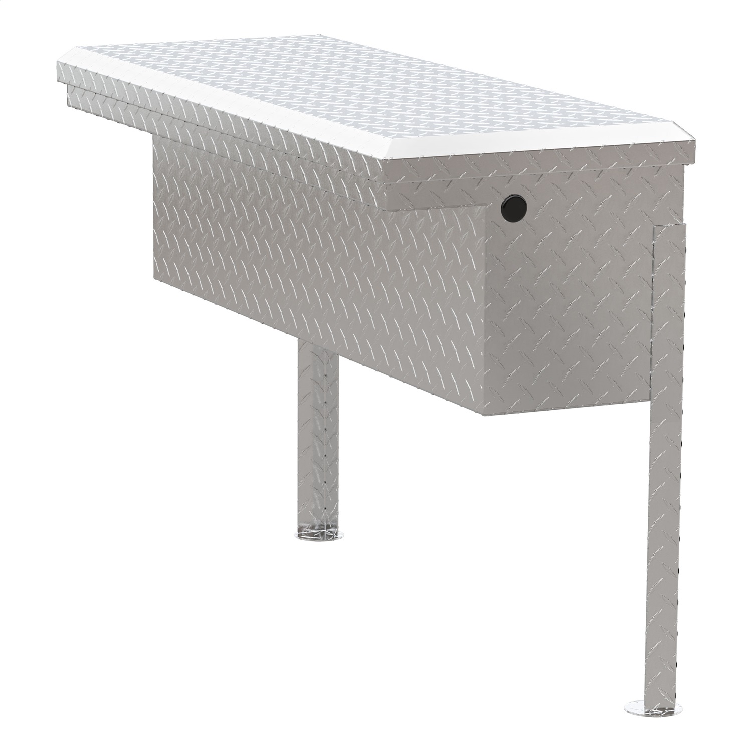 Bright Aluminum 36" Truck Side Tool Box with Low Profile (Heavy Packaging) - EC30361