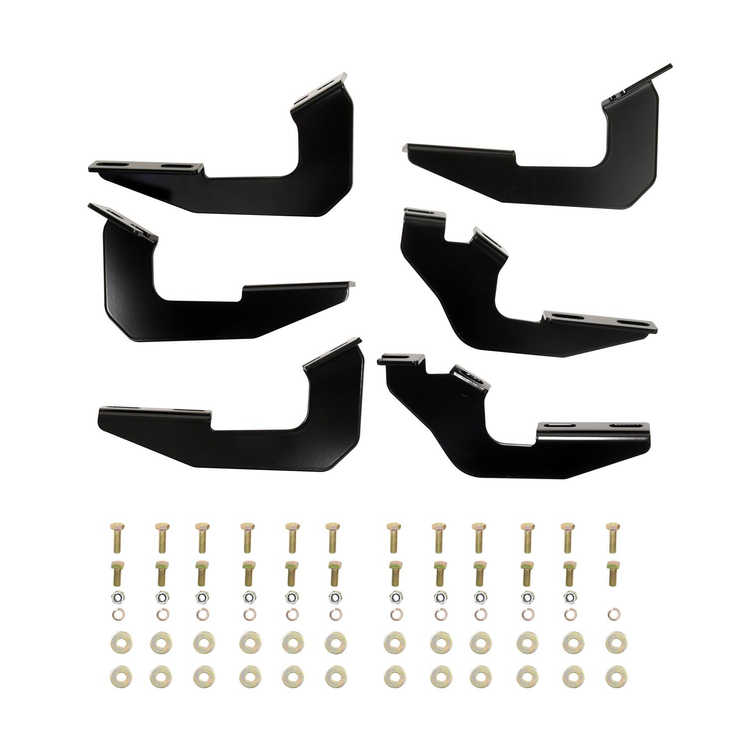 Running Board Mount Kit, Black 27-2785
