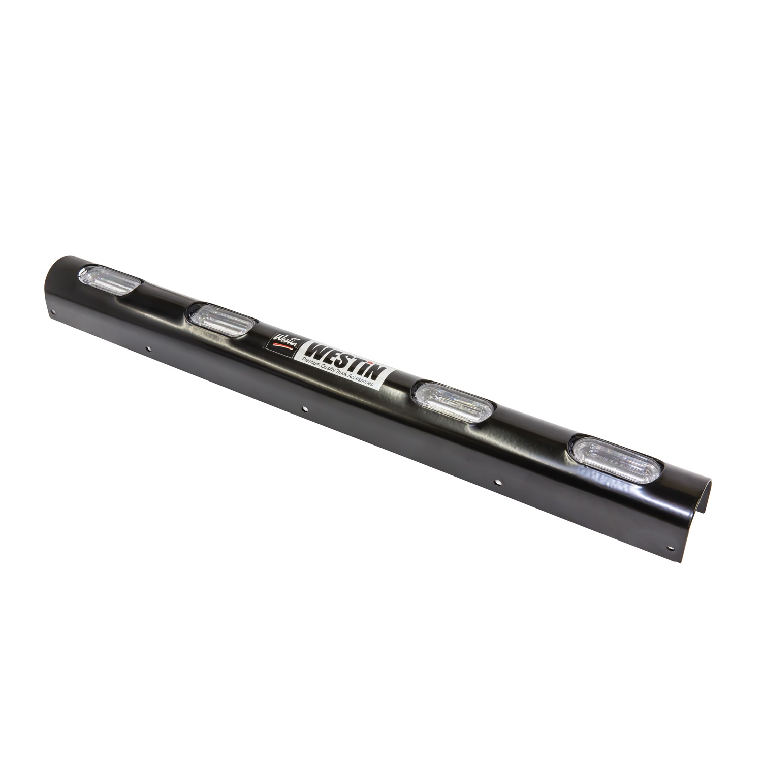 Push Bumper Light Channel 23.5 inch Code 3; 4 Hole 36-6005C4