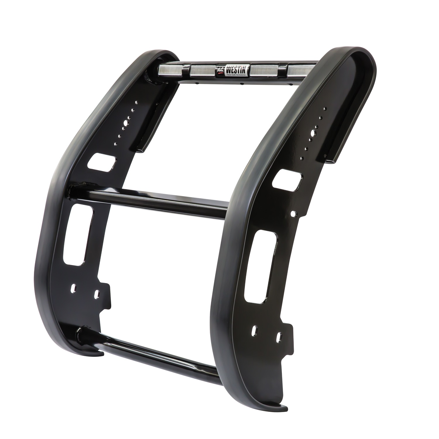 Push Bumper Light Channel 23.5 inch Federal Signal; 4 Hole 36-6005F4