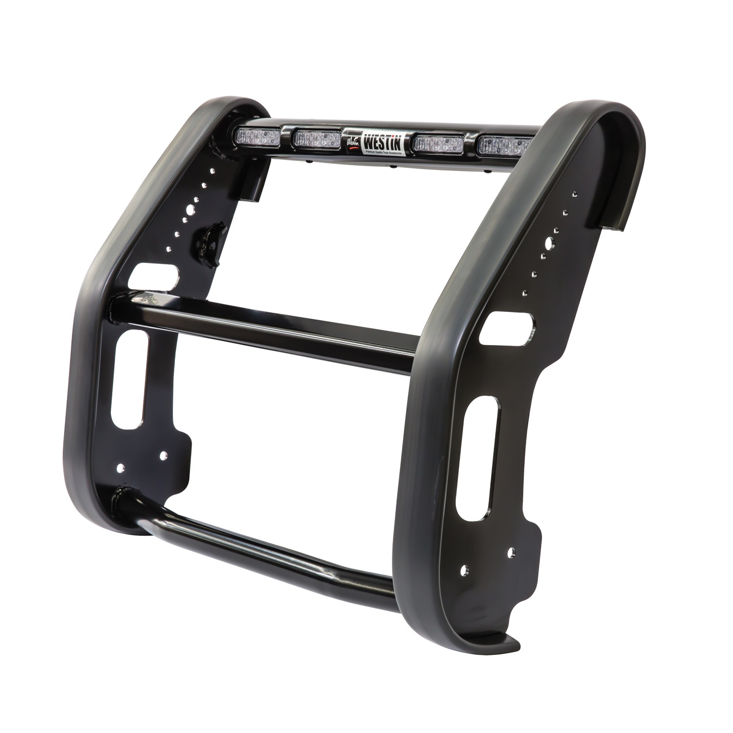 Push Bumper Light Channel 23.5 inch Whelen; 4 Hole 36-6005W4