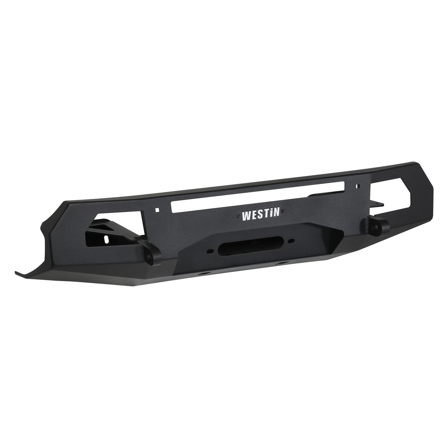 Pro-Series Mid Width Front Bumper Textured Black 58-311045