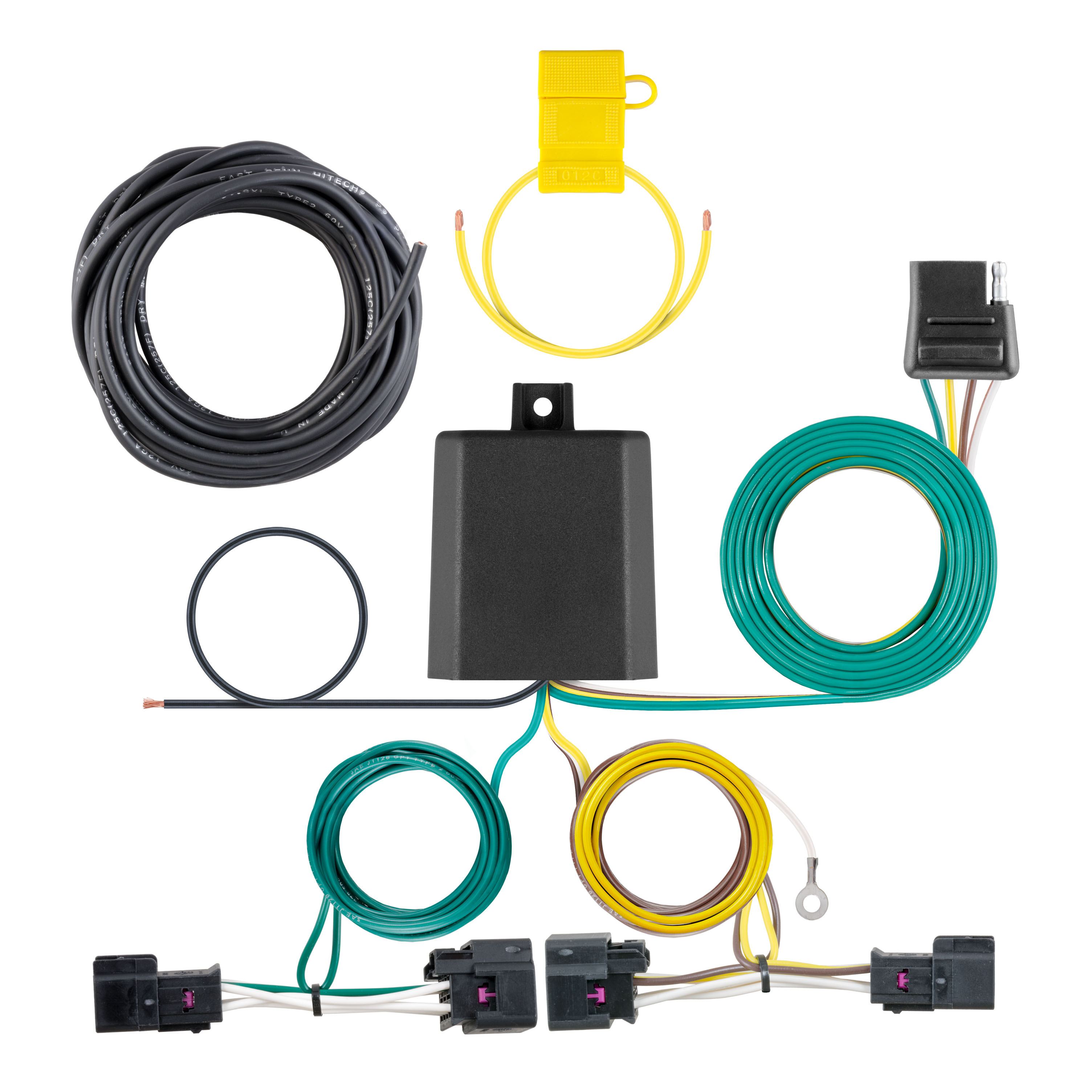 Custom Wiring Harness, 4-Way Flat Output, Select Chevrolet Sonic 56372