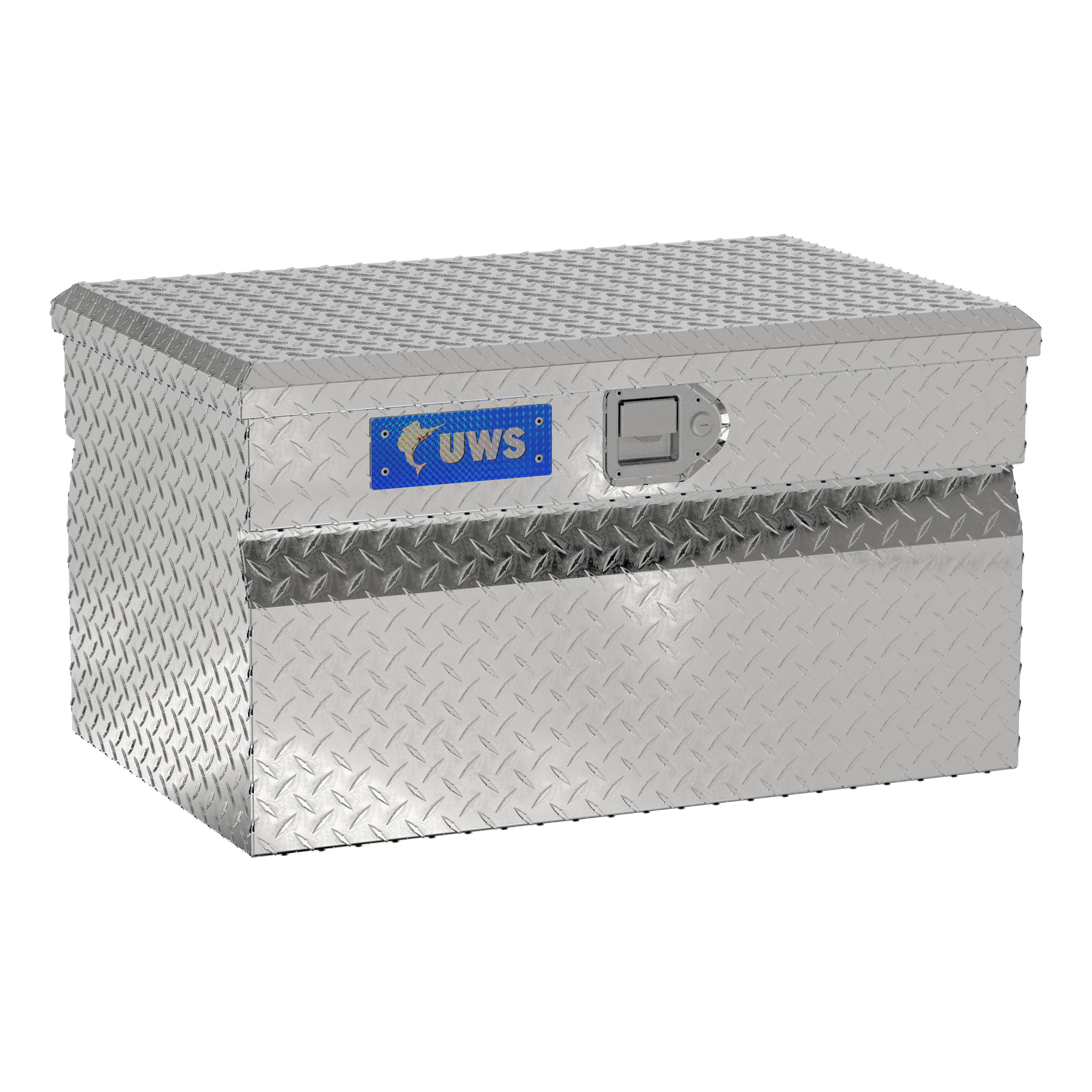 Bright Aluminum 30" Utility Chest Box - TBC-30